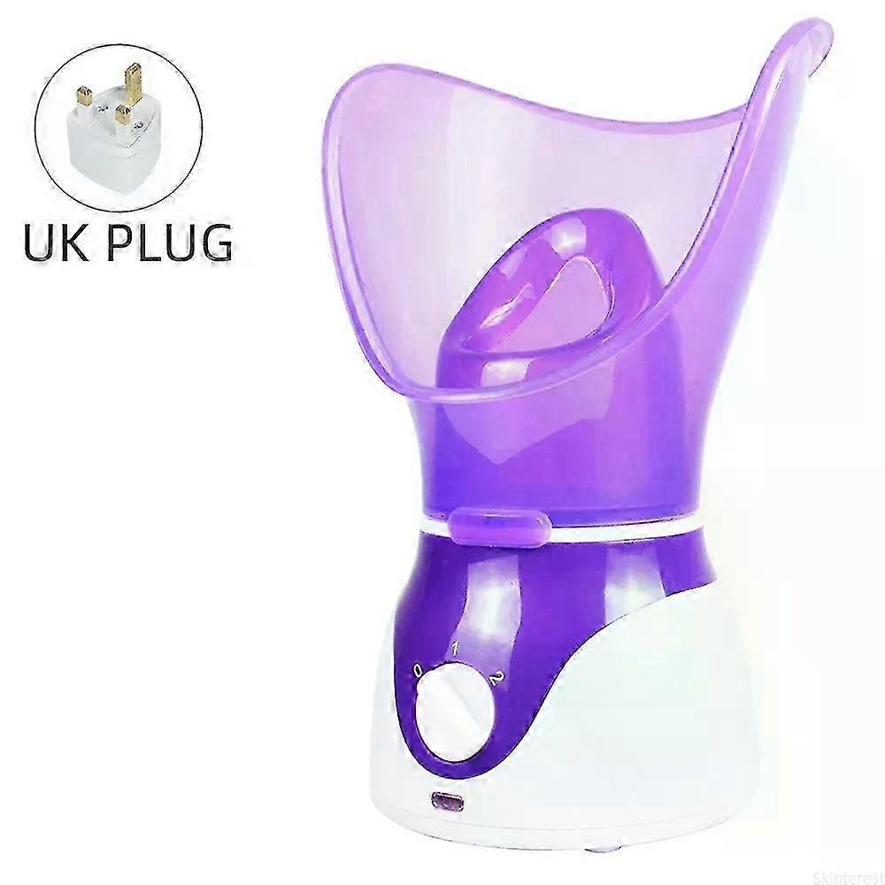 Facial Sauna for Home Spa with Warm Mist for Moisturizing, Pore Cleansing, Acne Removal and Aromatherapy Skin Care Face Steamer