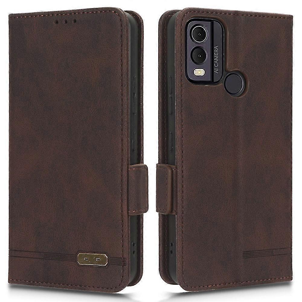 For Phone Case Hardware Decor Protector Shell PU Leather Wallet Stand Cover Compatible with Certain Brands