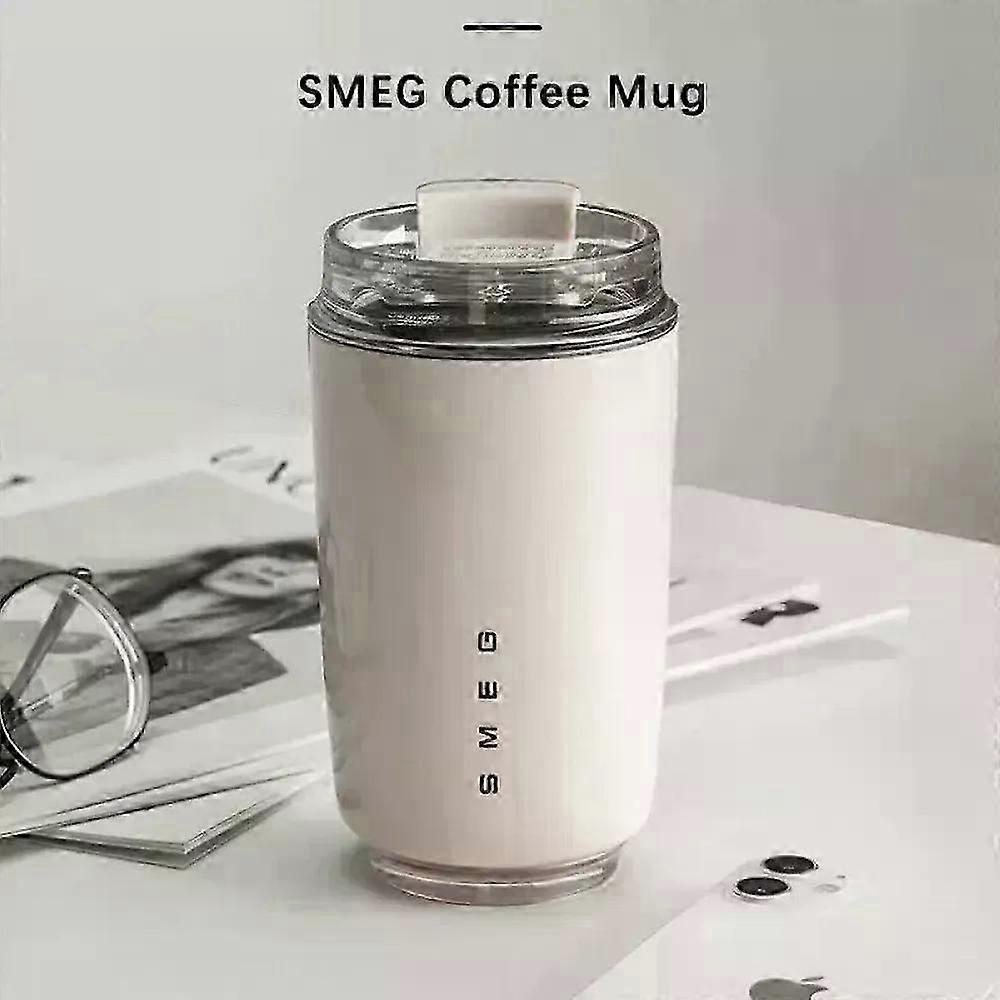 240ml Smeg Tazza Da Caffè Da Viaggio In Acciaio Inox Bottiglia Isolata 8 Colori