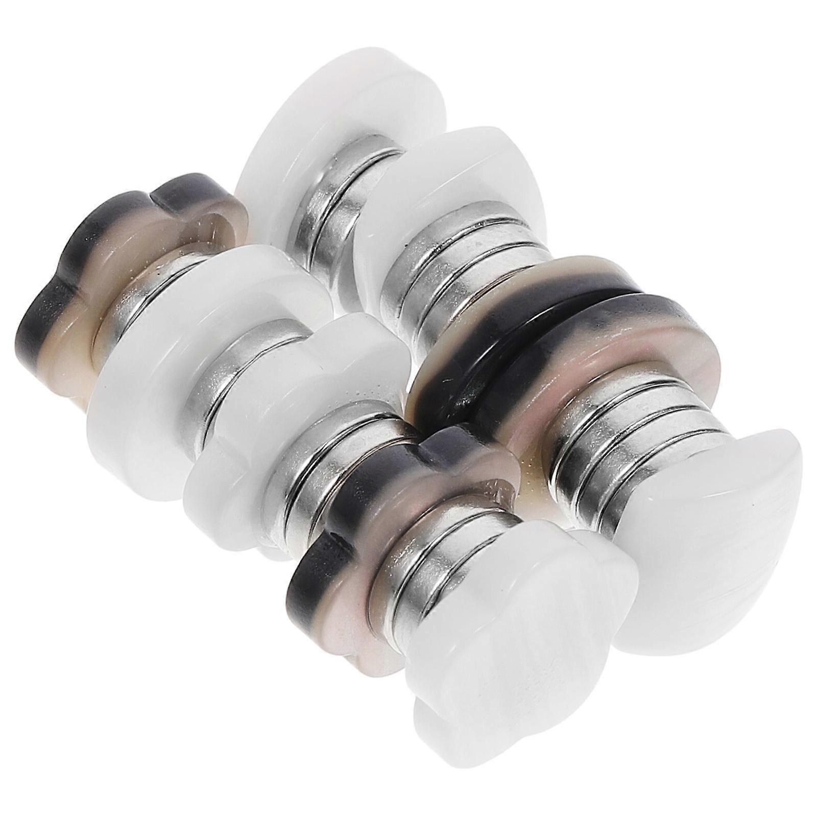 Reusable Magnetic Shirt Buttons – 10pcs Sturdy & Smooth Clothing Fasteners for Shirts, Scarves & Accessories – Easy to Use for Various Occasions