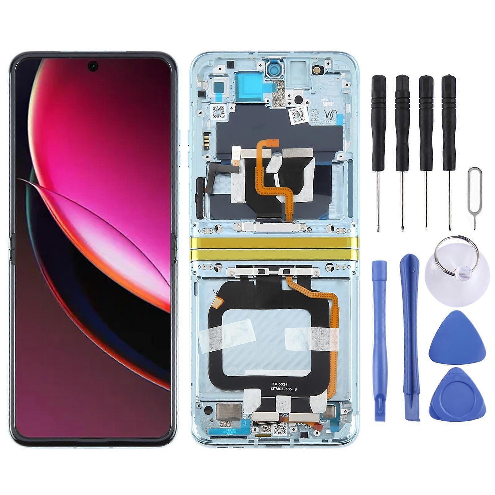 Pour Motorola Razr 40 Ultra COMPATIBLE Écran LCD avec cadre