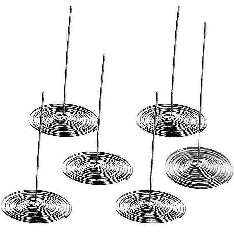 6 יחידות מסננת קפיץ זרבובית ניידת מסנן תה נירוסטה לתה עלים רופפים