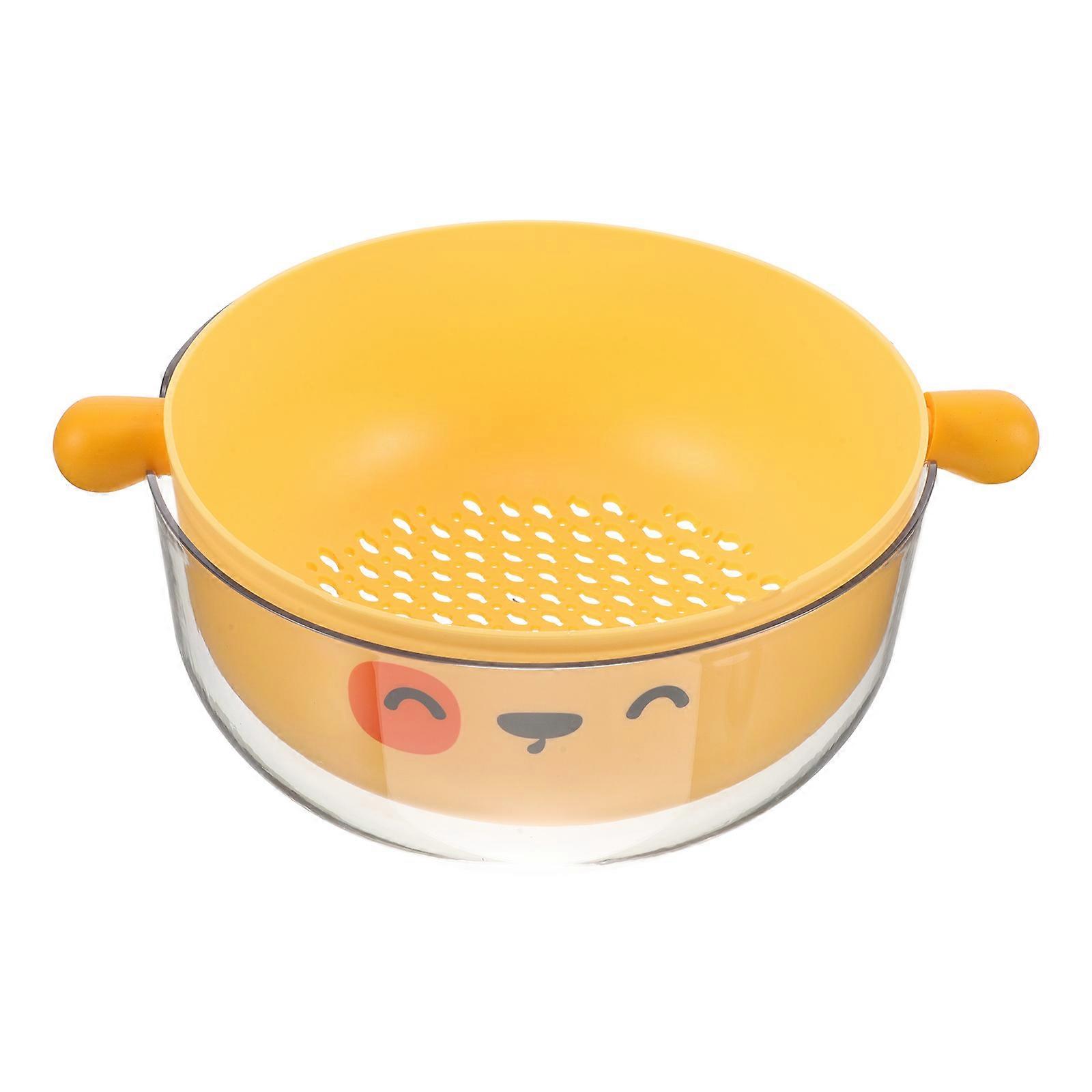 Strainers And Colanders Double Layer Colander For Home Use Multi 28.00X22.00X11.00CM Pasta Draining 1Pcs