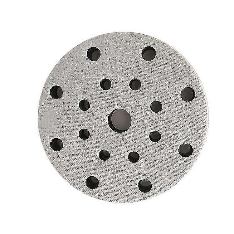 Set of 10 Soft Sanding Pads, 150mm Diameter Soft Sponge Interface Pads with 17 Holes