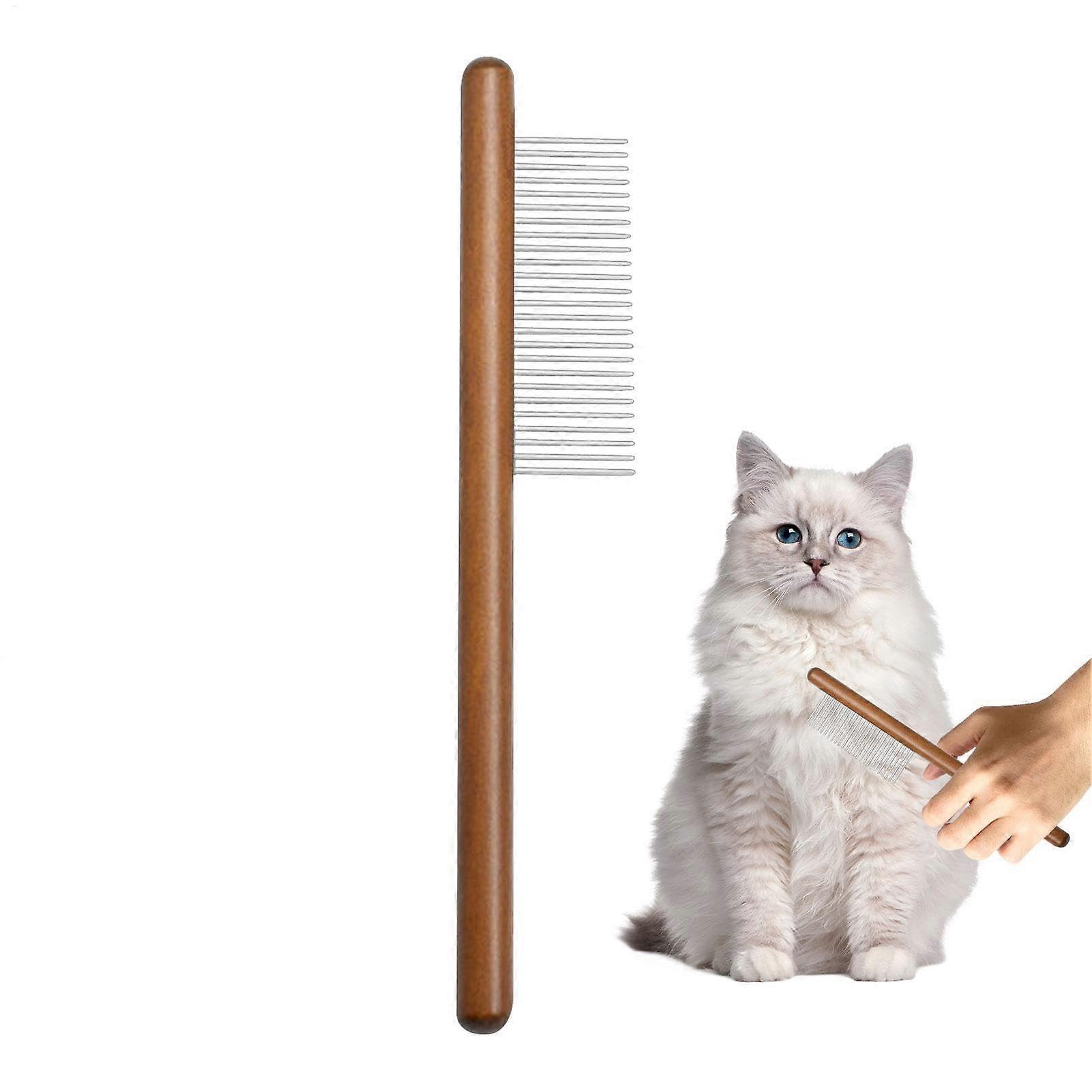 Cat Grooming Comb, Pet Dematting Comb, Kitten Hair Remover, Dematting Tool, Compact Pet Grooming Tool for Puppies, Kittens, Hamsters