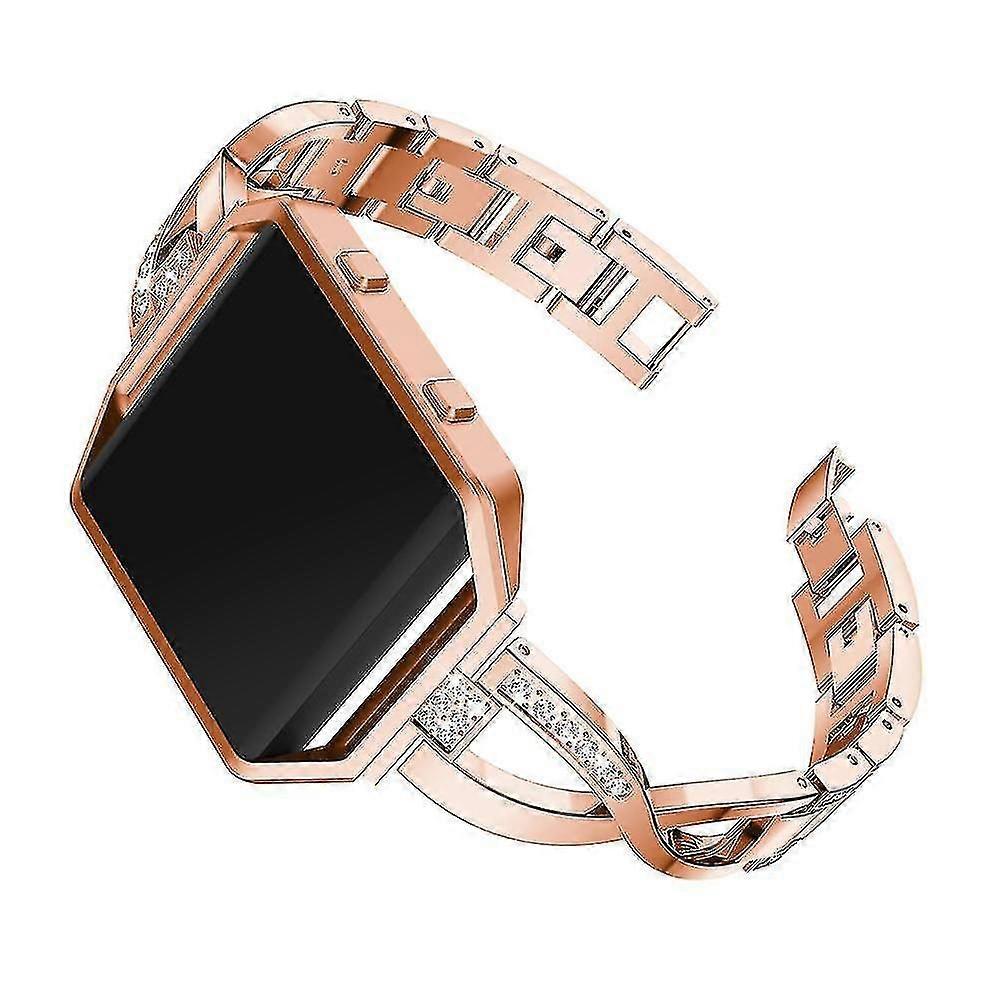 Rhinestone Bling Replacement Accessory Watch Band Strap For Fitbit Blaze
