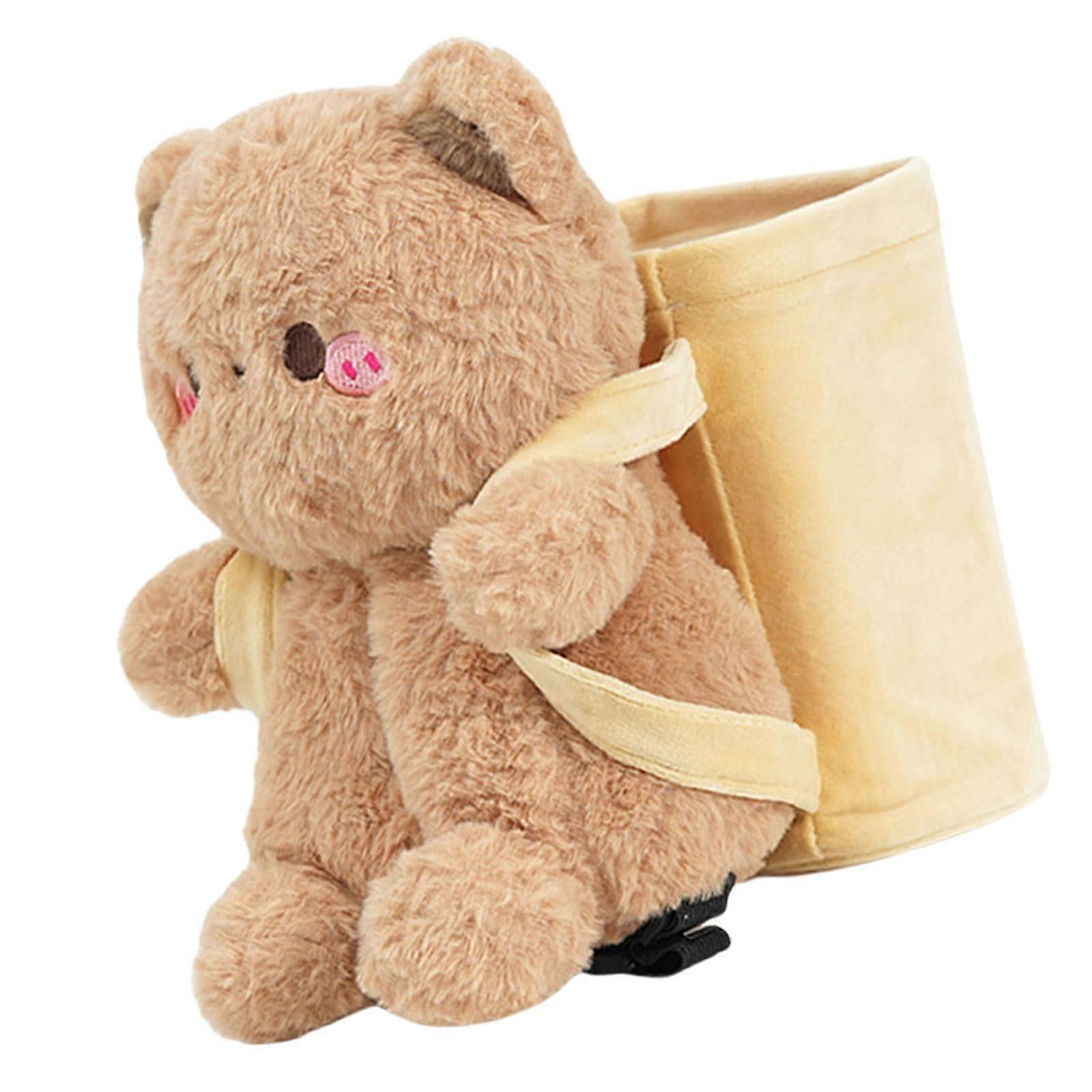 2in1 Car Armrest Box Tissue Box And Trash Can Organizer For Paper Tissues Napkins