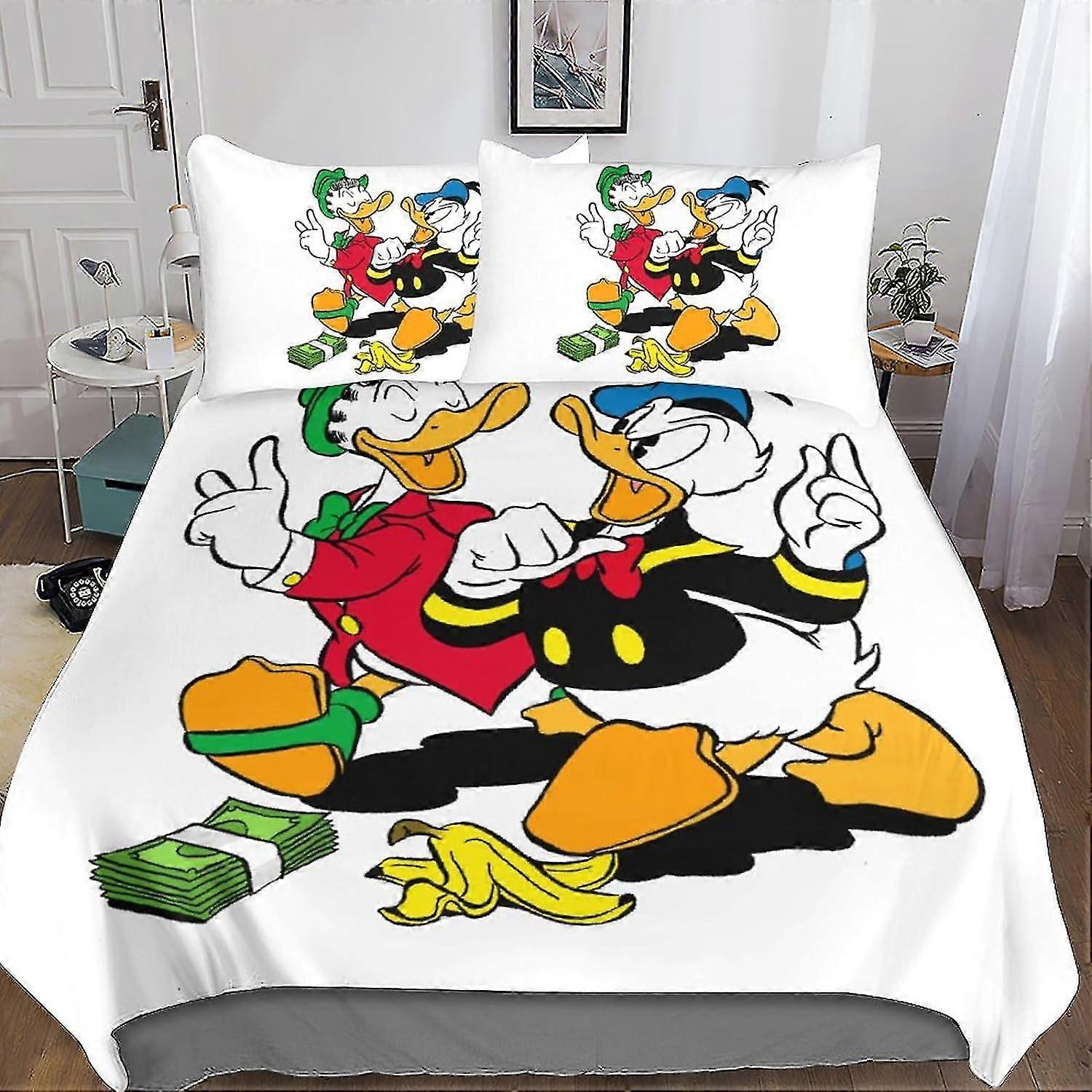 Cute Anime Duvet Cover Set 3D Printed Microfiber Bedding Set Ultra Soft Hypoallergenic Comforter Cover with Zipper