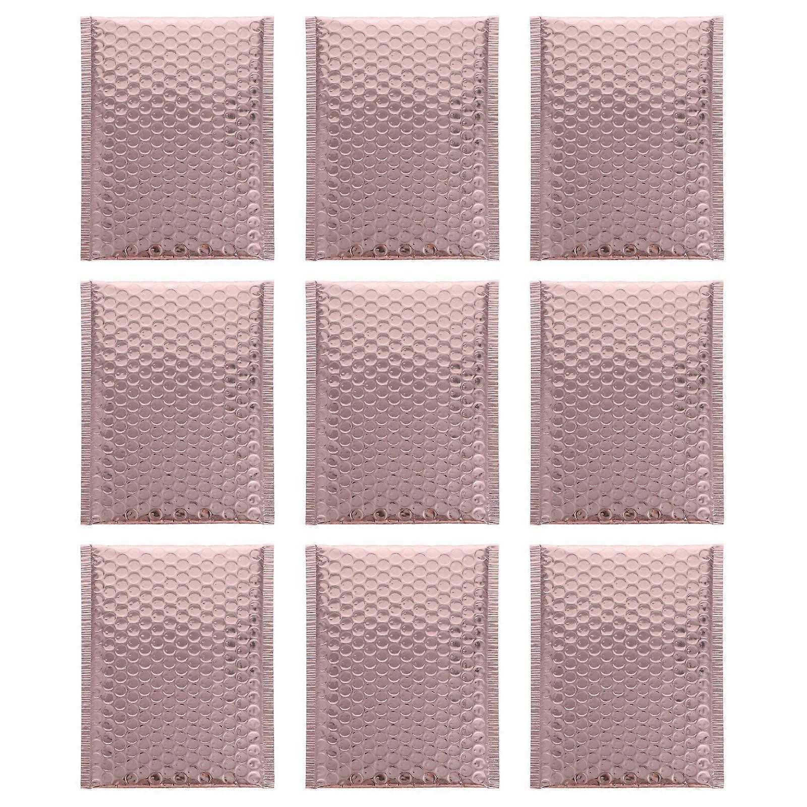 Practical Bubble Packing Mailers Envelopes for Storage Use Golden Aluminum-Plated Bubble Film 25pcs