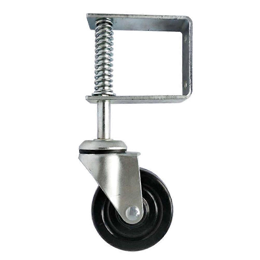 Gate Roller Wheel Shock Absorption Spring Loaded 4 Inch 1Pcs