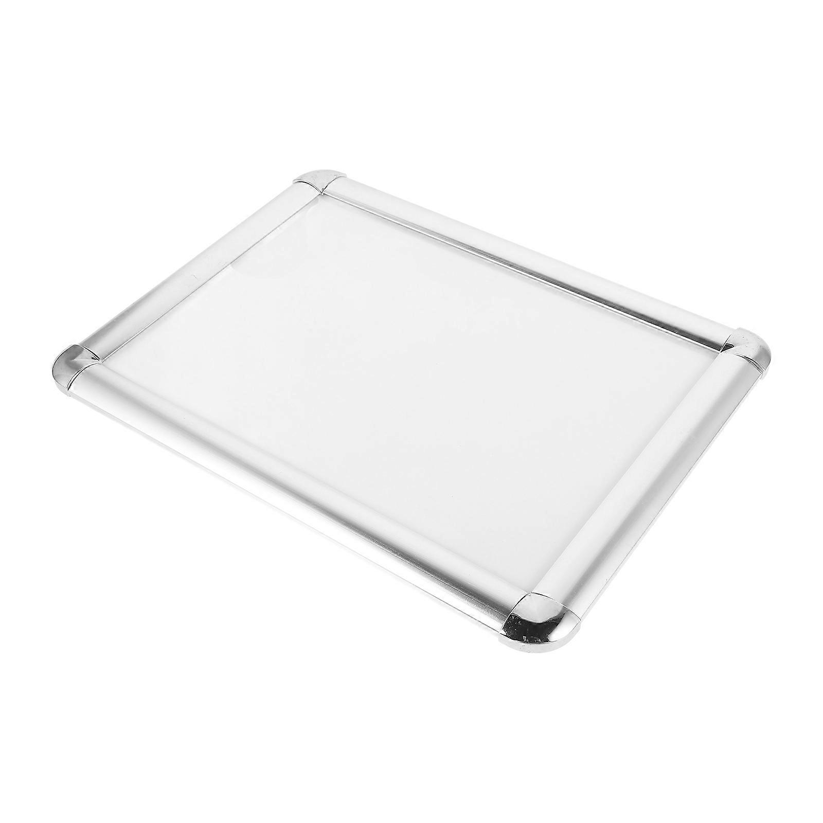 A4 Aluminum Alloy Snap Frame Wall Decoration Art Display Rectangular Display Paintings 1Pcs