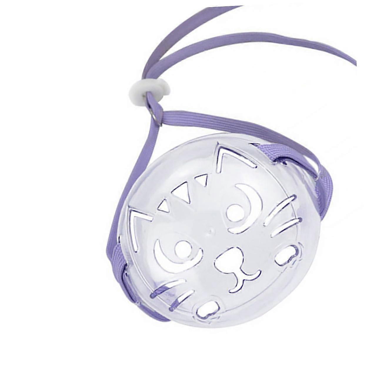 Cat Muzzle Kitten Snout Mouth Guard For Cats, Outdoor Muzzle, Size S/M, PP Mask, Assorted Colors