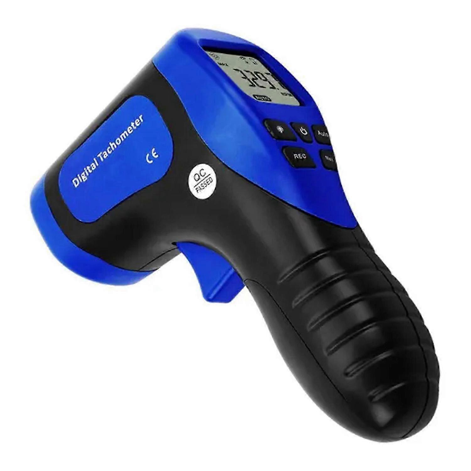 High Accuracy Digital Laser Tachometer RPM Meter Handheld Speed Gauge for Motors