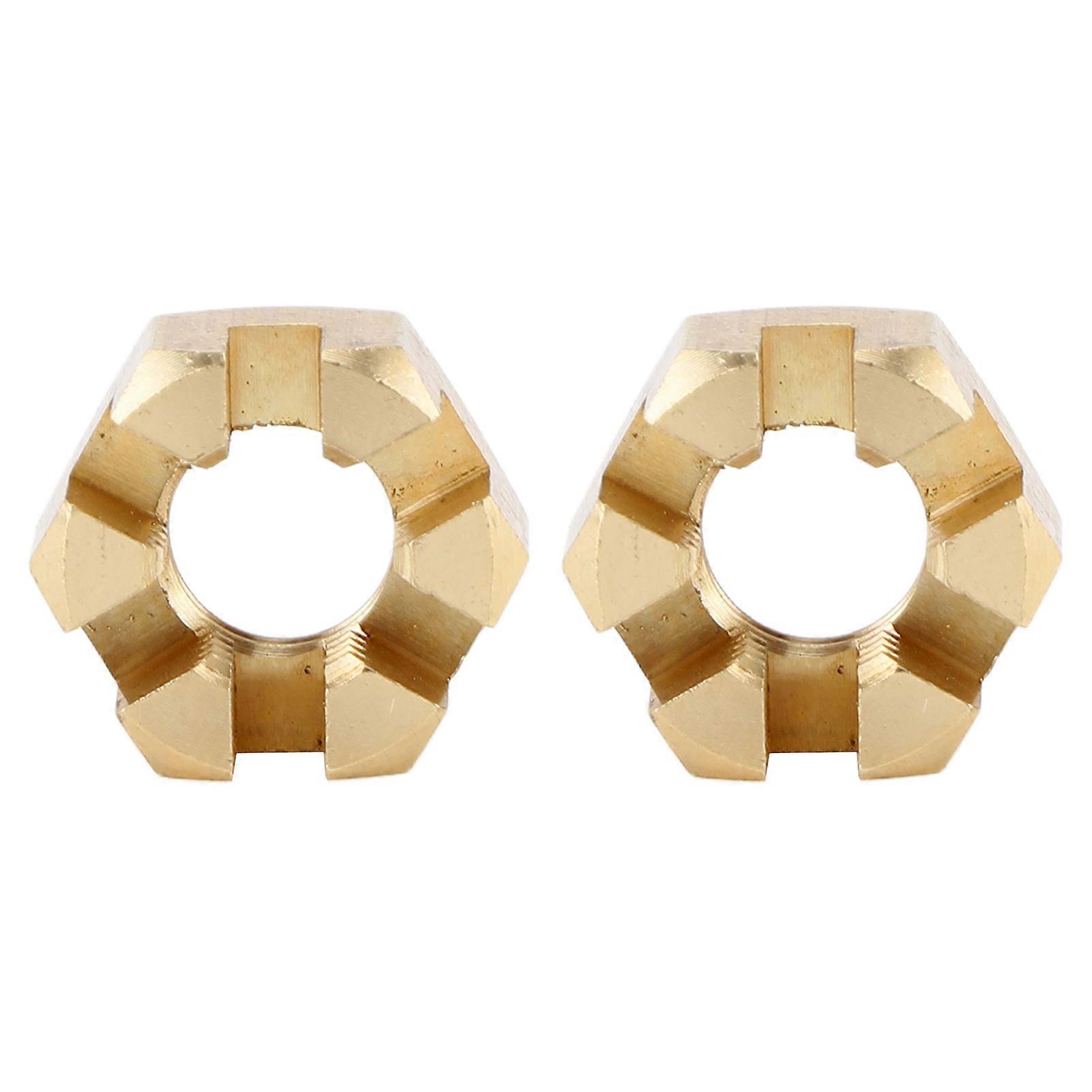 2Pcs Boat High Strength Easy Installation Propeller Nut for Outboard Motor 6HP 9.9HP F15 06000016