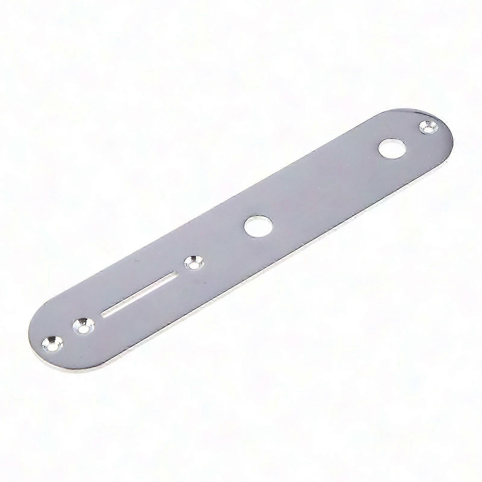 Chrome Guitar Control Switch Plate For Sound Upgrade