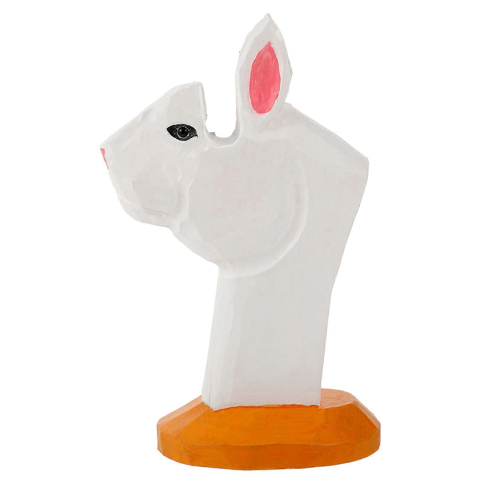 Animal Design Eyeglasses Stand Wooden Glasses Display Storage Rack Office Use 13X8CM 1Pcs