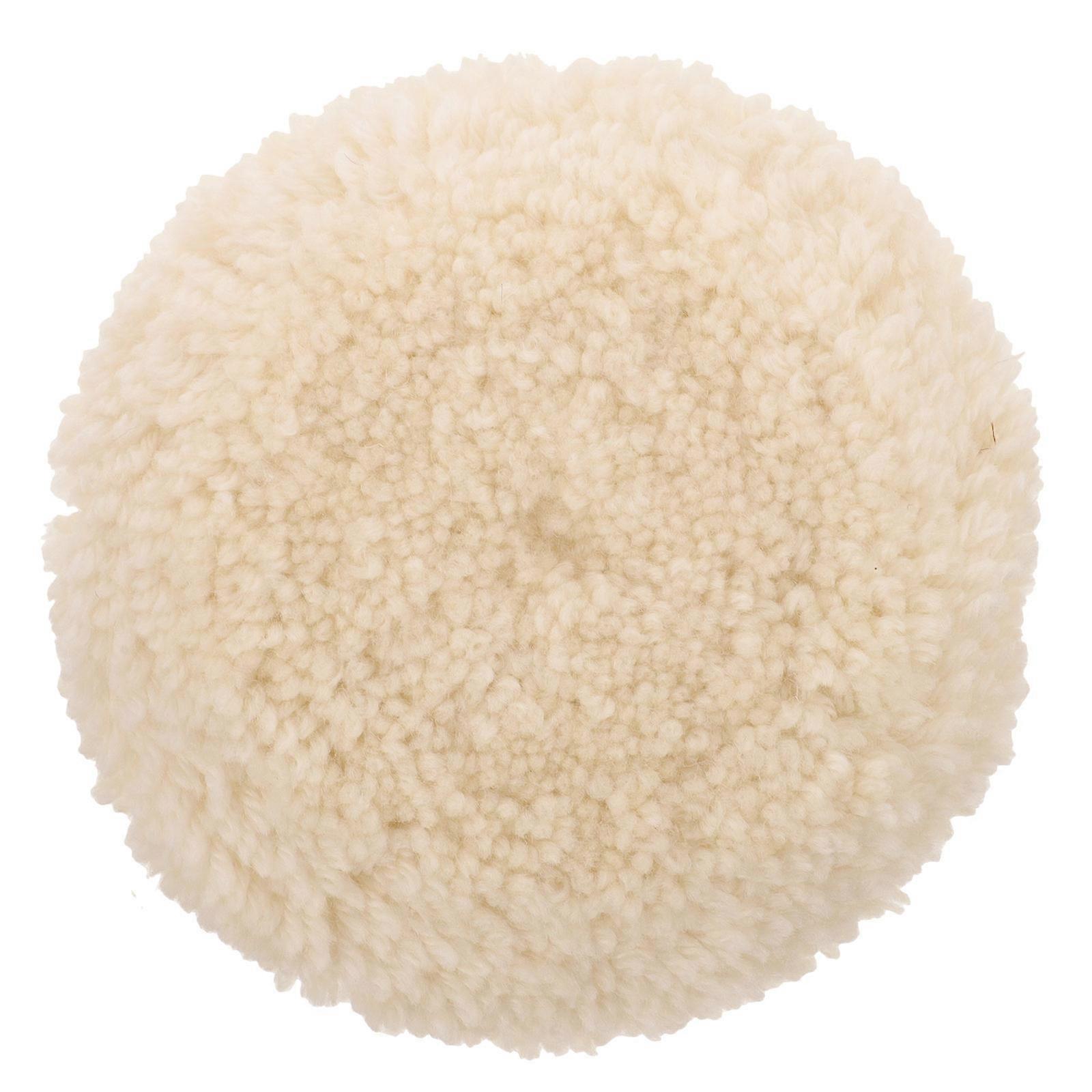 Dense Felt Polishing Pad Round Shape For Material Finishing 6 Inches Angle Grinder Accessory 1Set