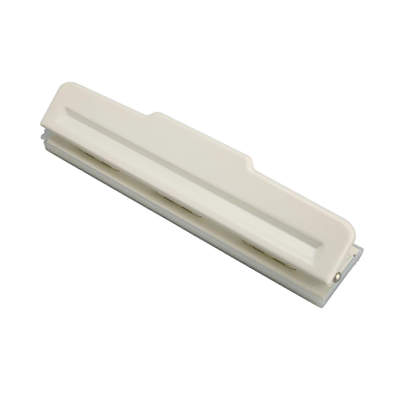 9 Hole Punch White Manual 8 Sheet Capacity DIY Hole Puncher for A4 B5 B6 A5 A6 Paper 