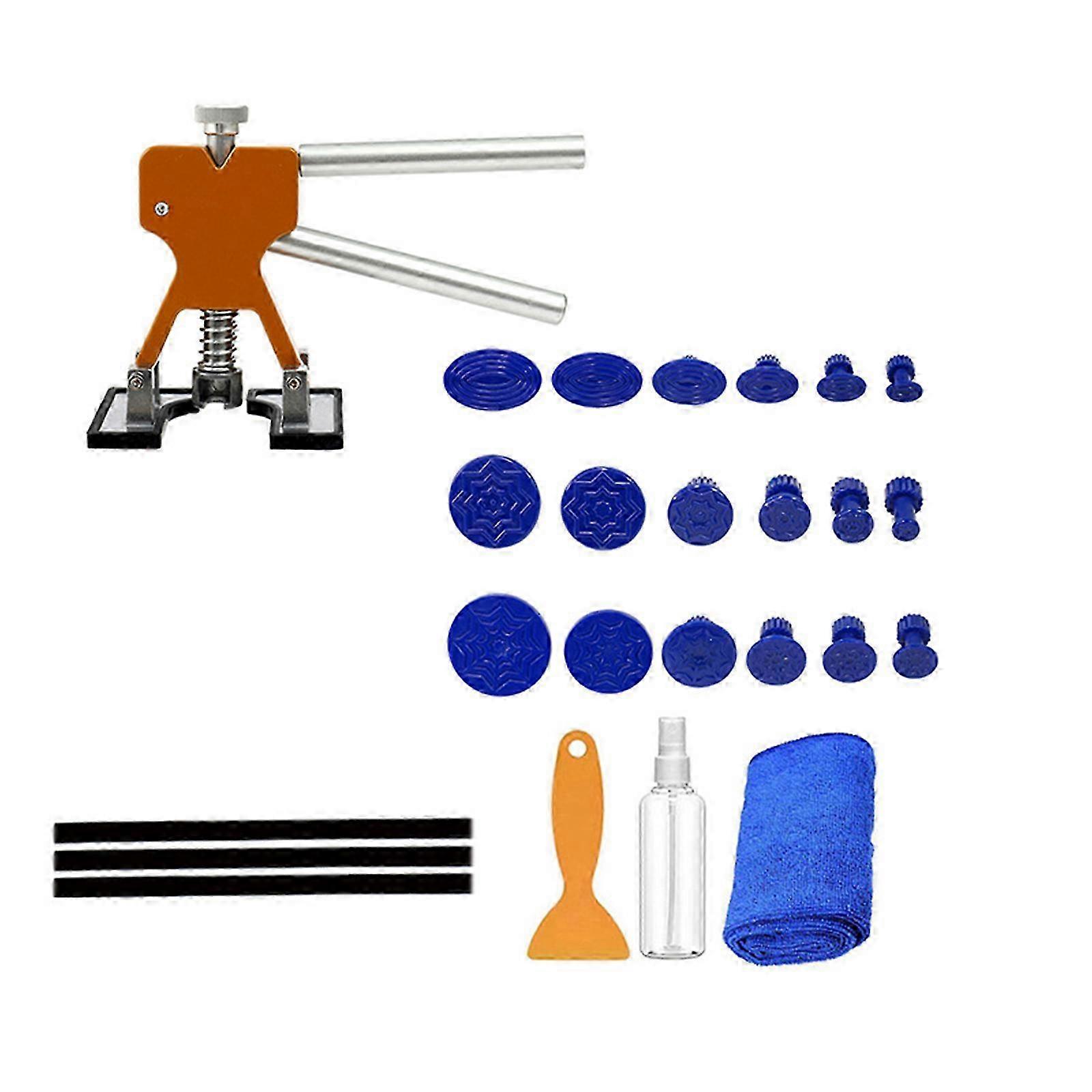 Multi-Spec Car Dent Remover Kit - 5-25PCS Hail Repair Tool Set for US, EU & UK Vehicles - Professional Quality