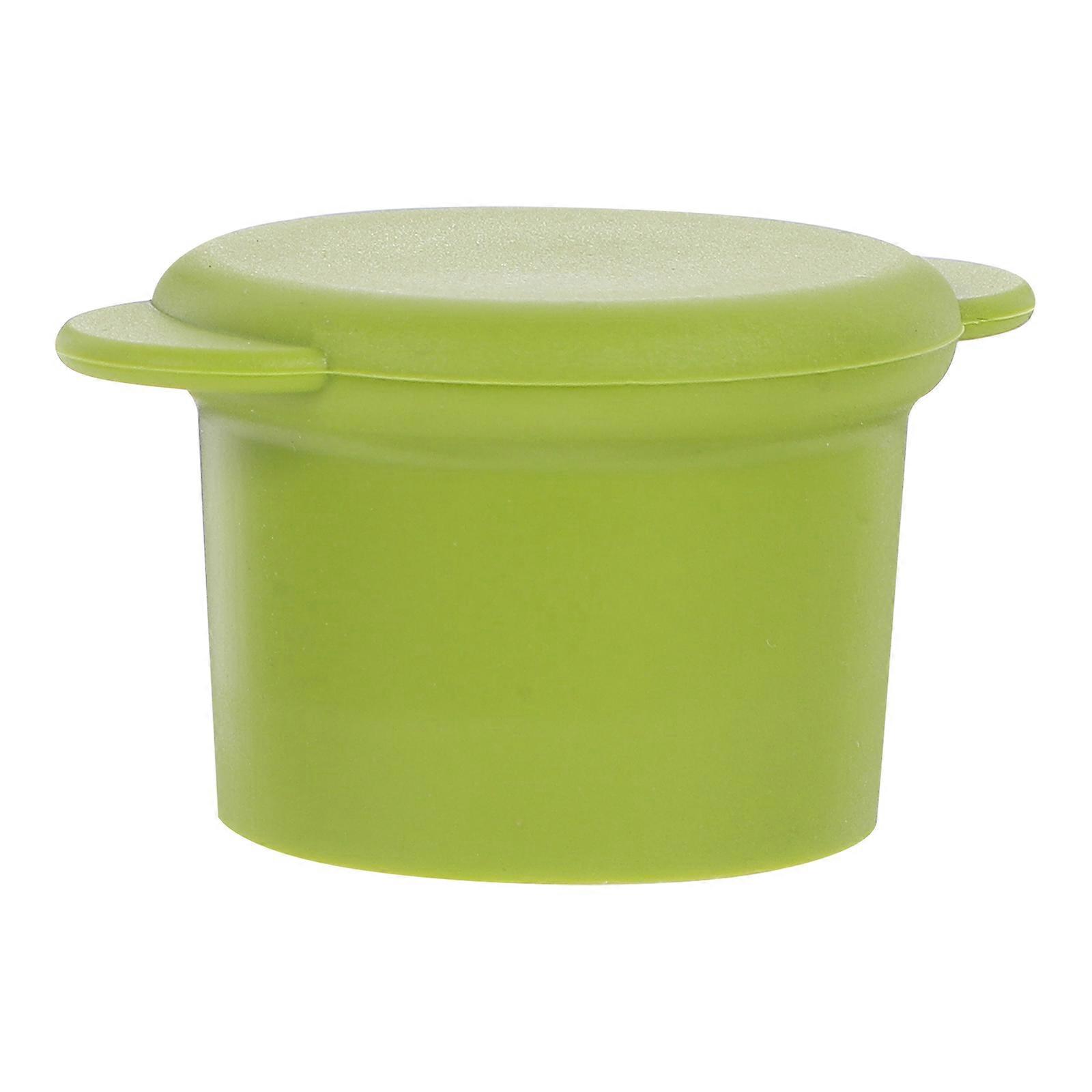 Silicone Preserving Cap For Party Red Round Shape Standard Size 1Pcs