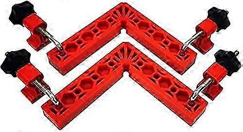 2pcs 150mm 90 Degree Positioning Squares for Woodworking – L Shape Right Angle Ruler for Picture Frames, Boxes, Cabinets & Drawers