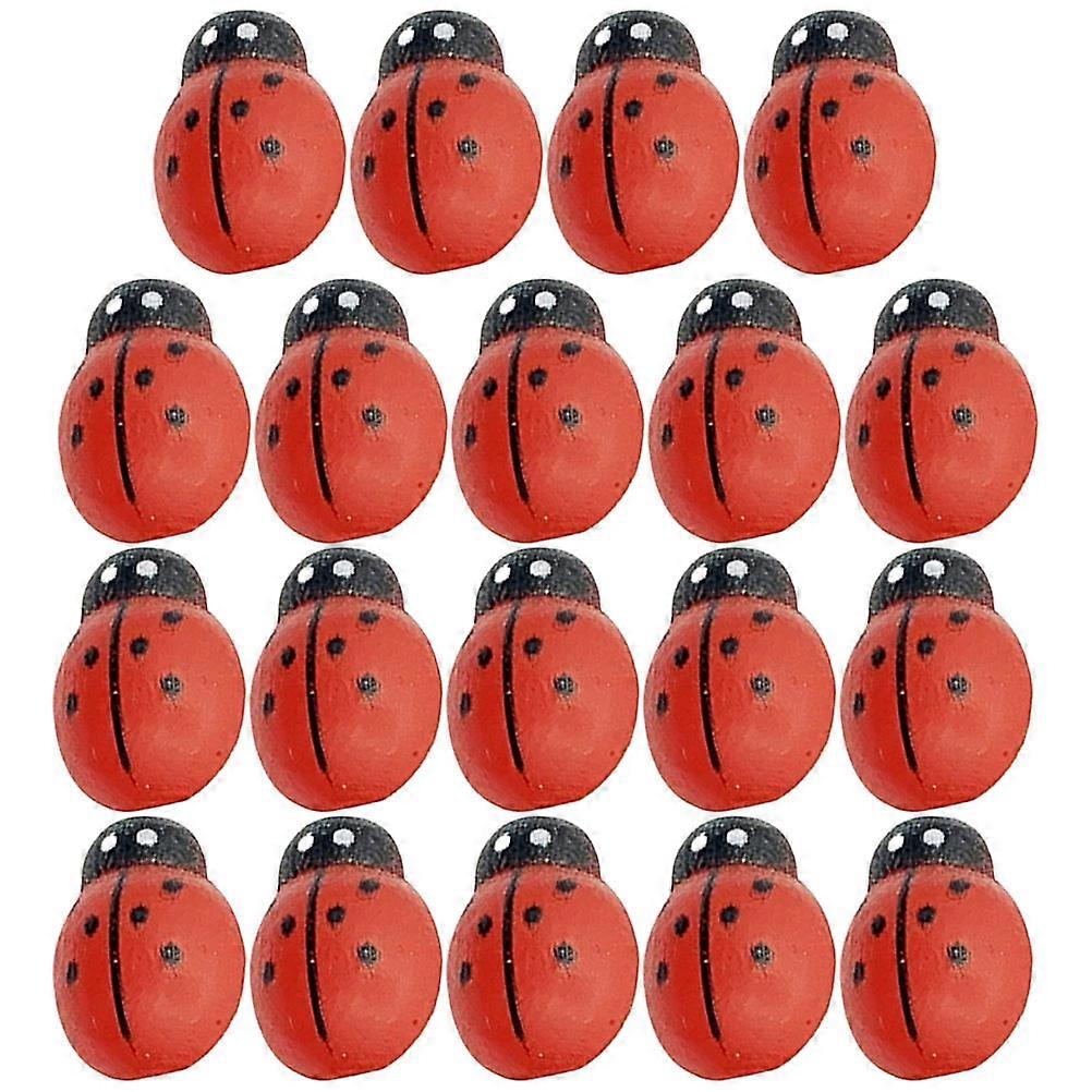 100pcs Ladybug Decorative Push Pins, Cute Thumb Tacks for Cork Boards, Bulletin Boards, and Craft Projects for Photos and Notes
