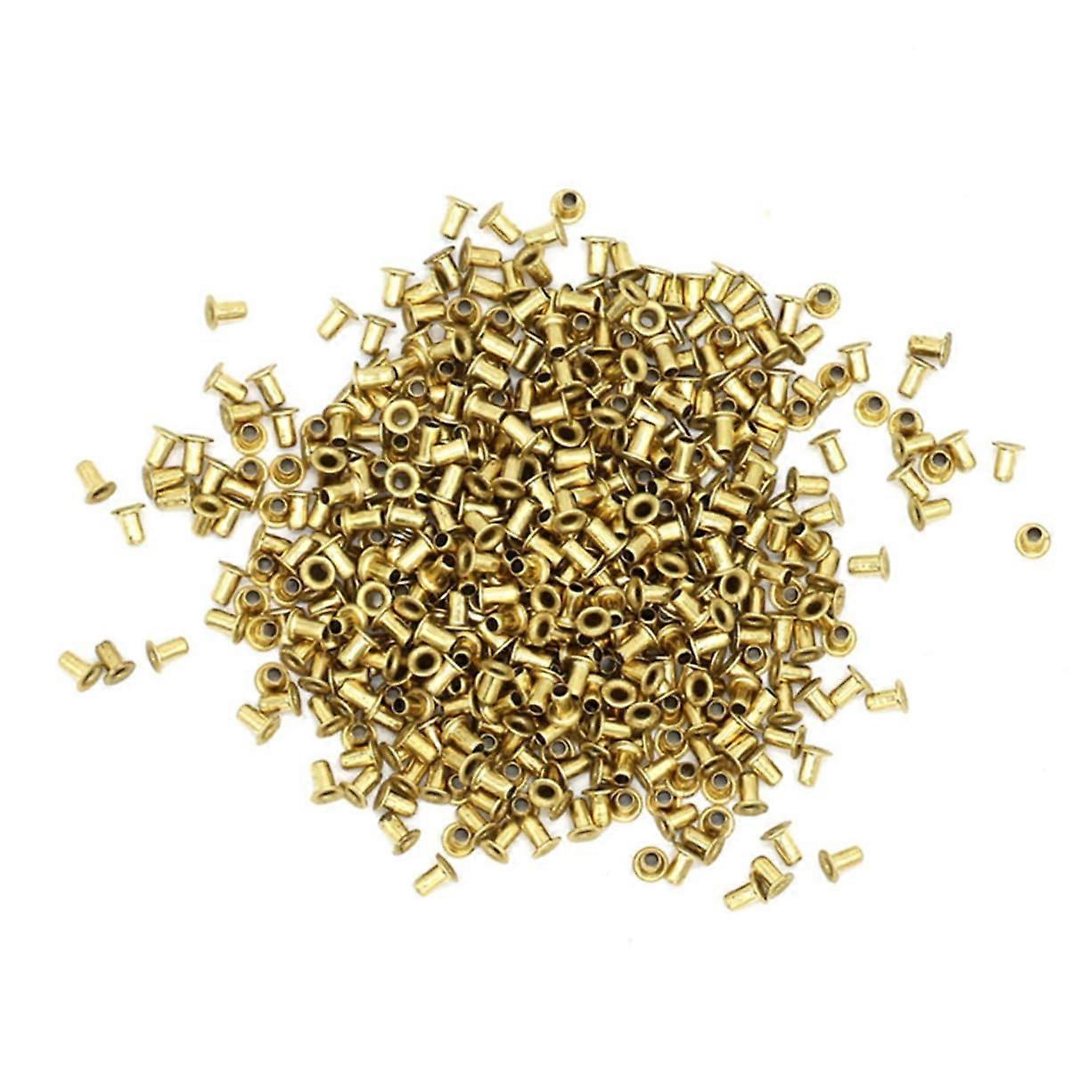 1000 pieces Brass Eyelets for Beehive Frames Accessories Durable and Rustproof for DIY Craft Projects and Secure Wire Fastening