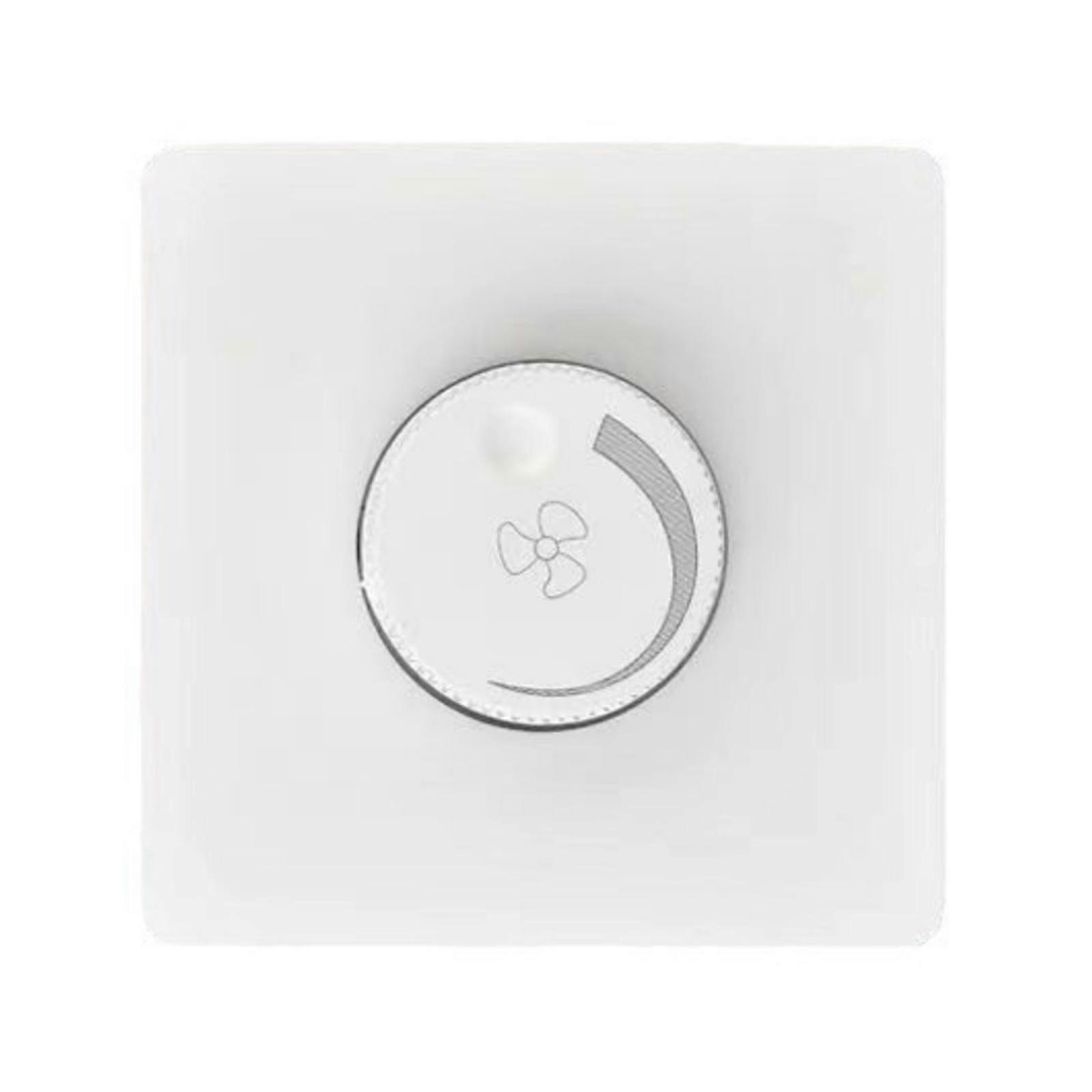 Ceiling Fan Concealed Mount Speed Controller Stepless Adjustment Household Fan Control Panel 86 Type Fan Speed Regulator Multicolor