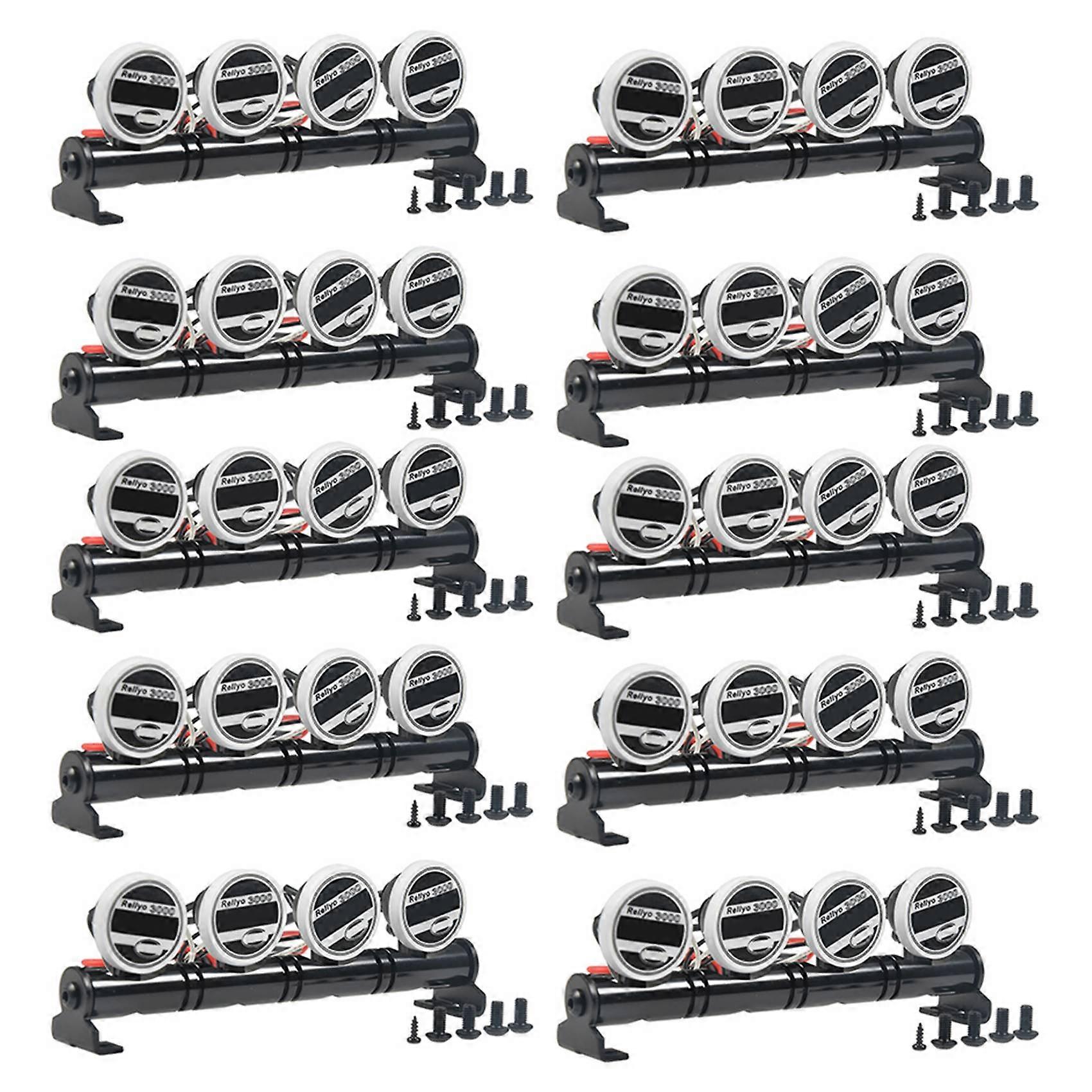 Multi-Function Bright LED Light Lamp Bar for 1/10 RC Crawler -4 TRX4 SCX10 RC Crawler RC Car