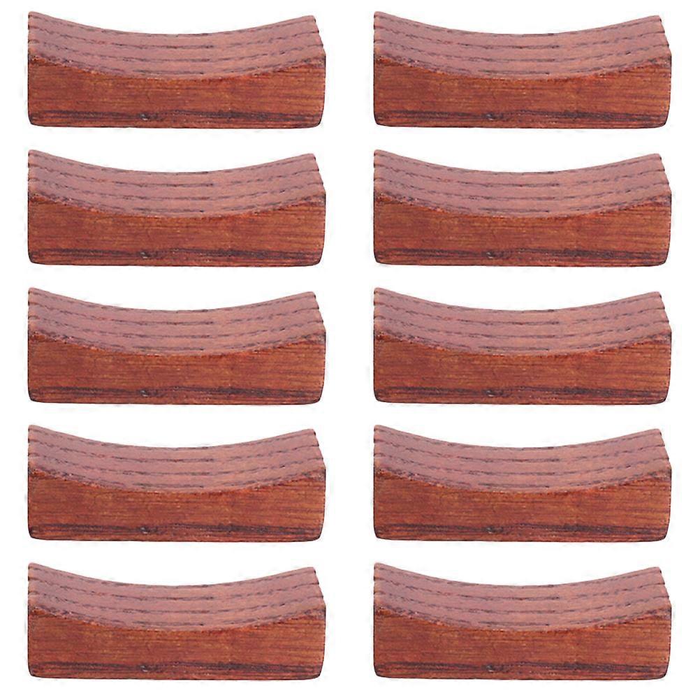 Wooden Chopstick Rest for Storage Use Smooth Surface Handwash Dishwasher Safe 10 Pieces