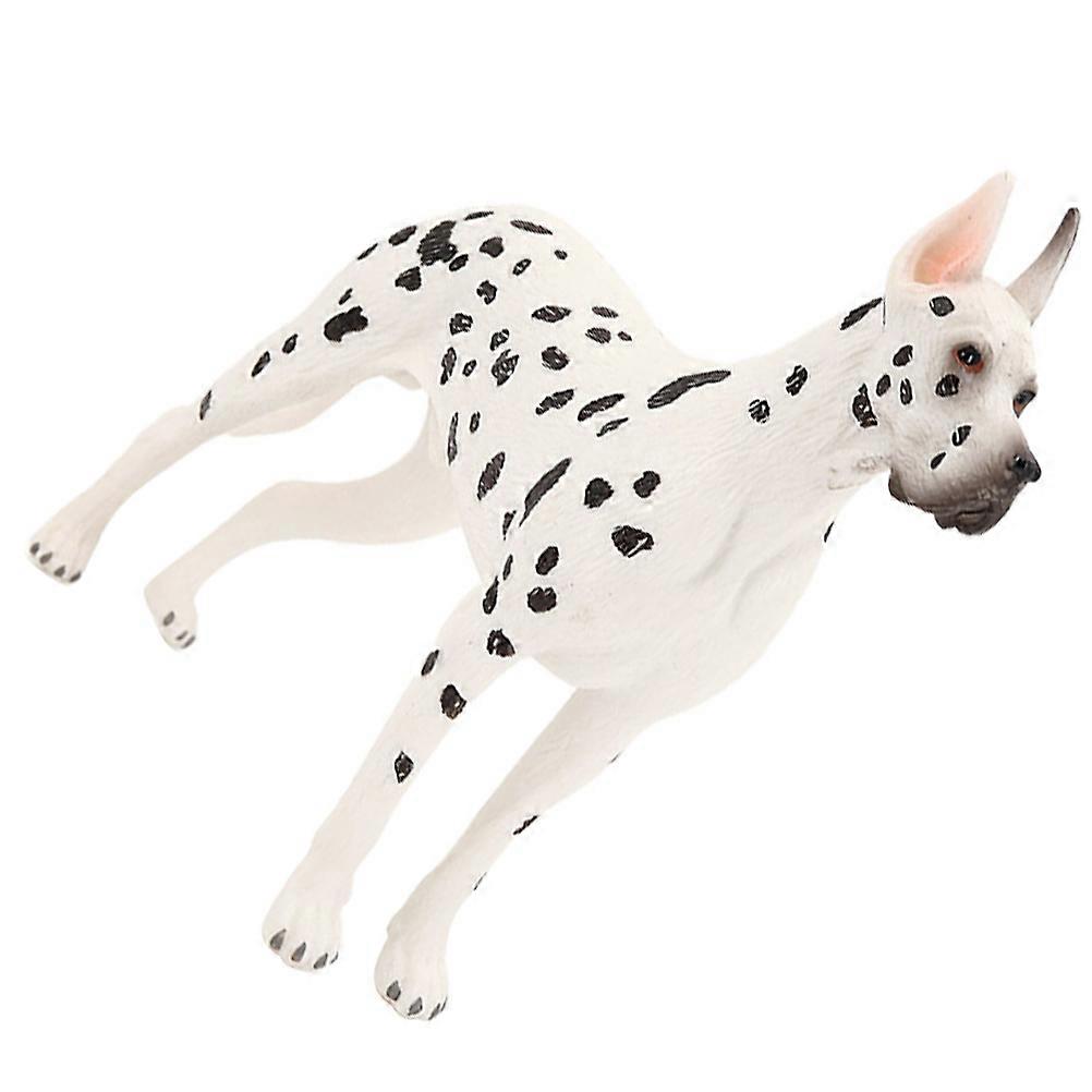 Lifelike Simulation Dog Model Standing Plastic Pet Decoration for Home Assorted Color