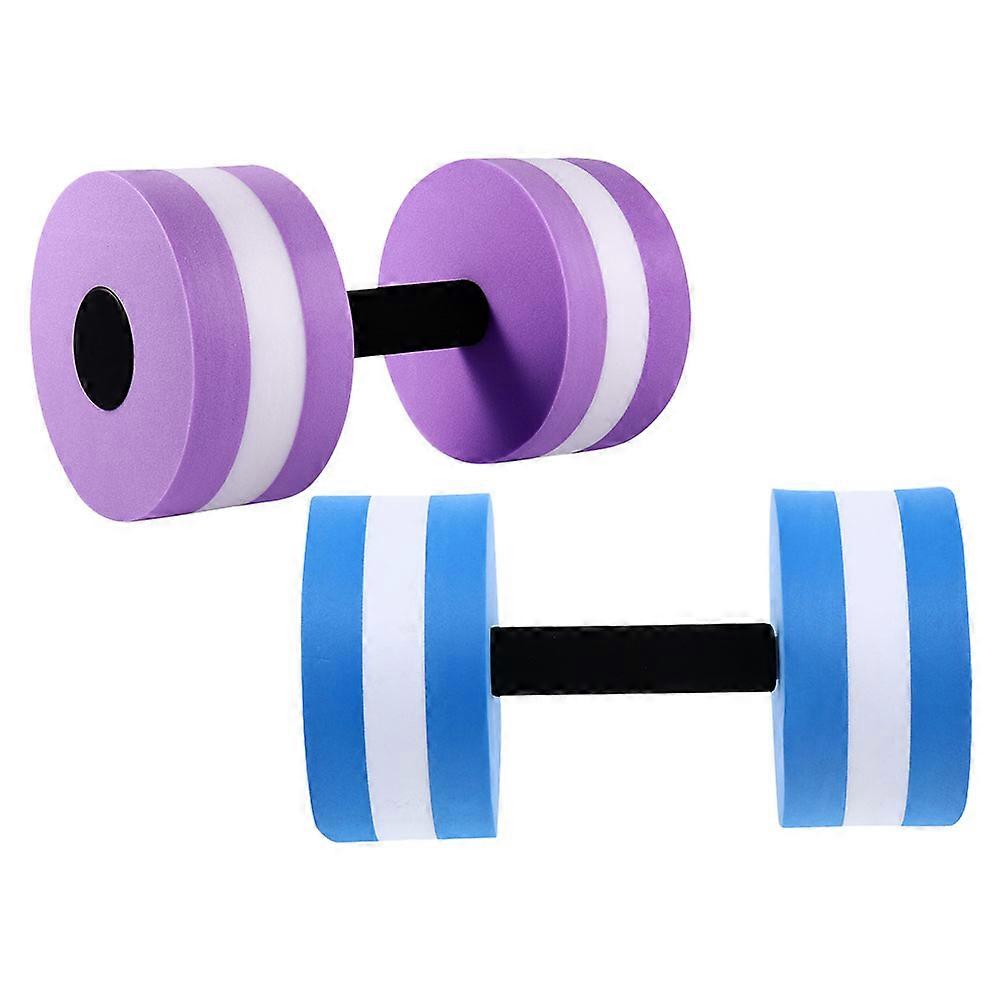 EVA Water Dumbbells 2pcs – Lightweight Buoyant Hand Weights for Pool Aerobics & Aquatic Exercise – All Ages Swimming Fitness Equipment