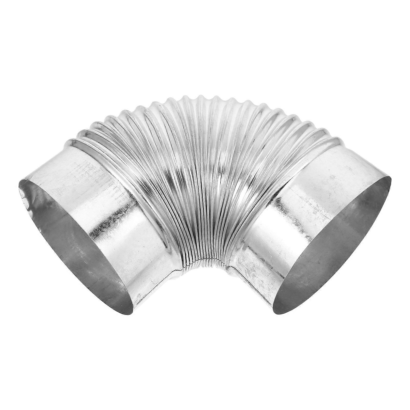 High-temperature Resistance Stove Pipe Elbow For Wood-burning Heating Stove Indoor Use 1Set