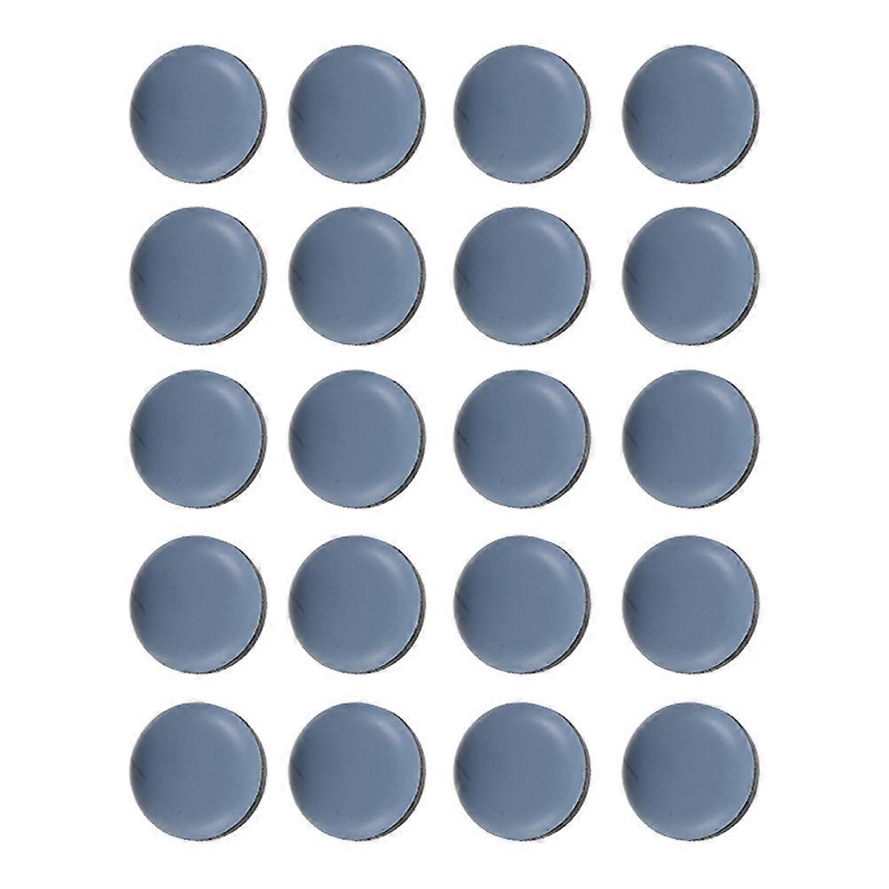 Noise-Proof Furniture Glide Pads For Furniture Feet Assorted Color 1.9X1.9CM Professional Manufacturing Technology 20Pcs