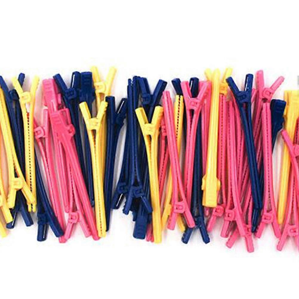 Here's a polished and professional product description based on the details you provided:
**50pcs Large Duckbill Hair Partition Clips – Durable,