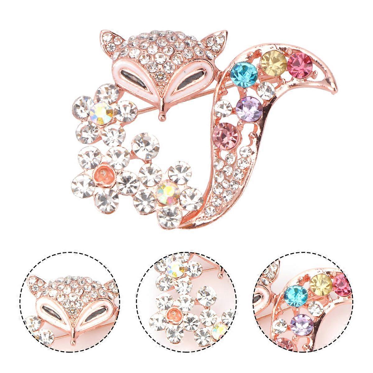 Corsage Brooch Designed For All Kinds Of People 4.5x3.5cm Stylish Accessory 1Pc