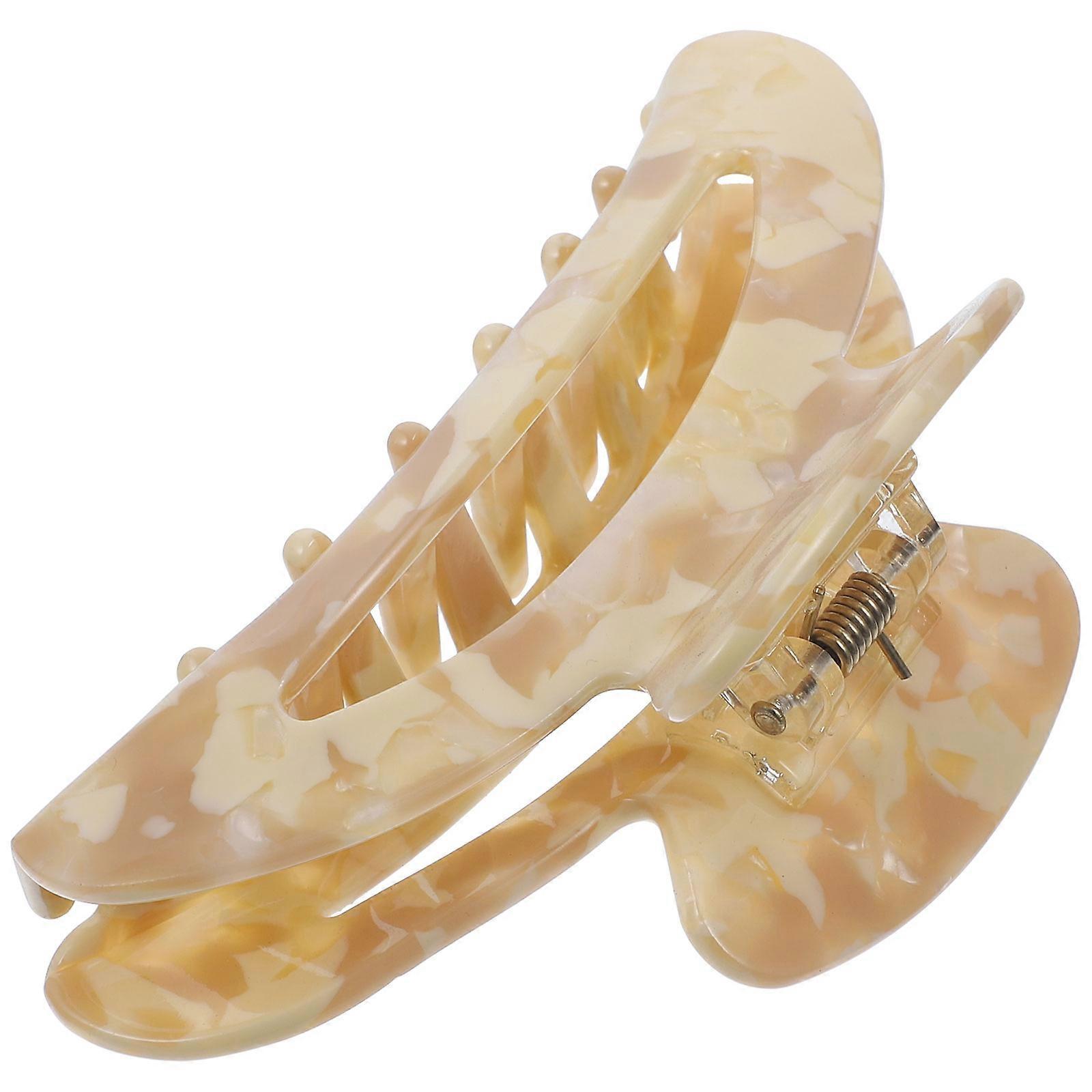 Hair Jaw Clamp Large Hair Claw Clip Minimalist Style For Women Daily Use 4.13X1.97X0.98Inch 1Pack