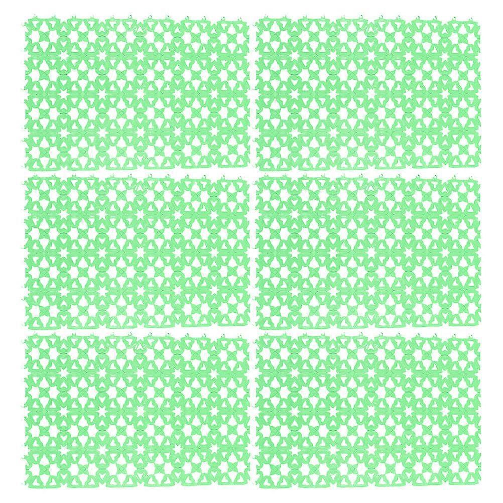 Slip Pet Mats 6pcs Protective Pads for Hamsters, Guinea Pigs & Small Pets Cage & Floor Use, Random Color