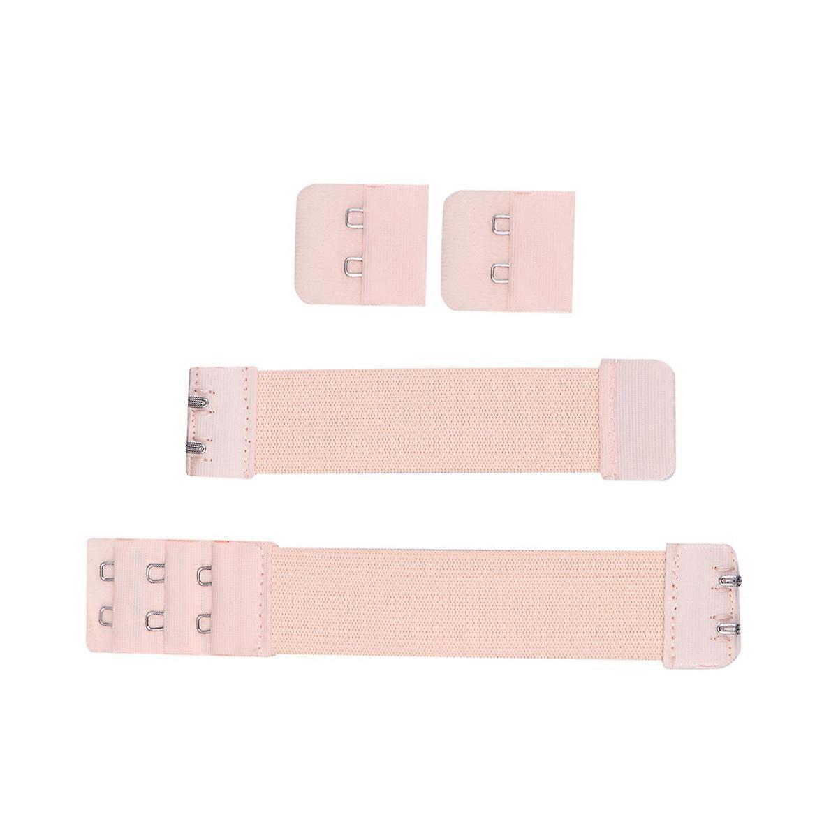 Lingerie Buckles Bra Extension Band Increases Size Range Daily Use Polyester 4Pcs
