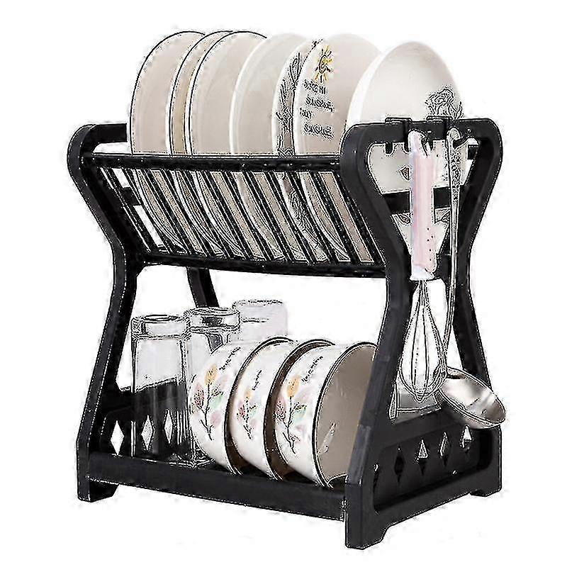 Multi-layer Kitchen Storage Racks for Dishes and Cups, Countertop Drain Racks and Household Cupboards