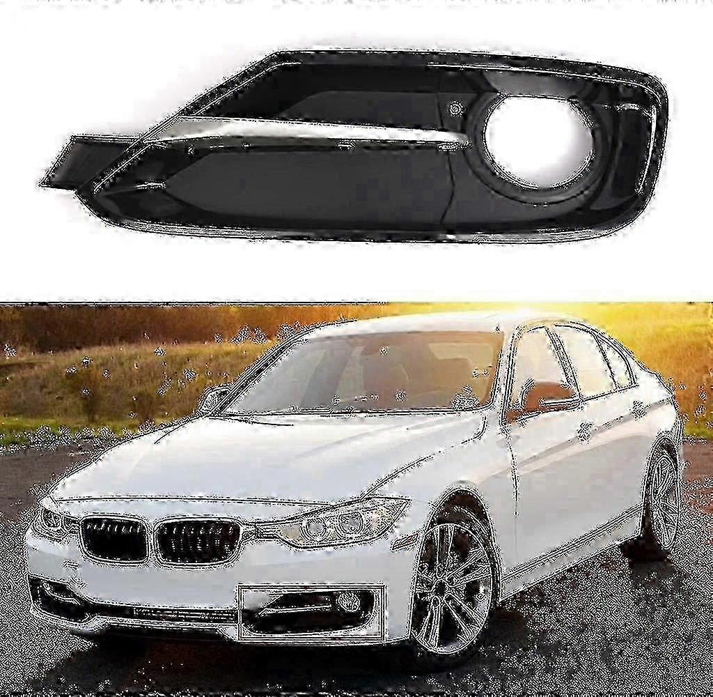 Fog light cover with chrome trim for BMW F30 F31 2011-2017