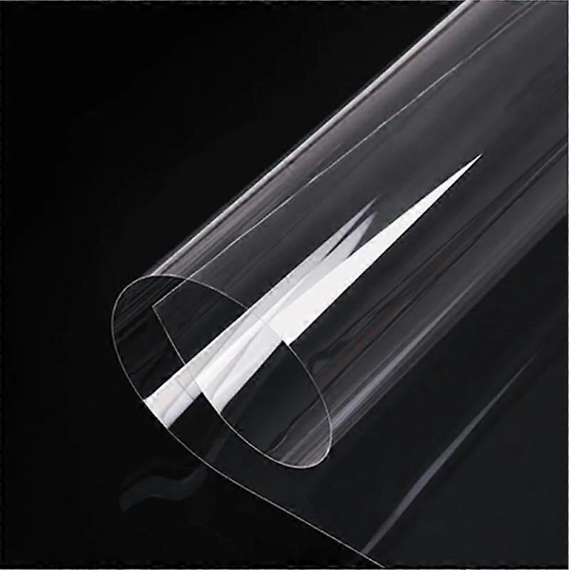 PVC Sheet Highly Transparent Plastic Sheet 100 x 100 mm 0.5 mm Thick Insulation Plate 10 Pieces for DIY Projects