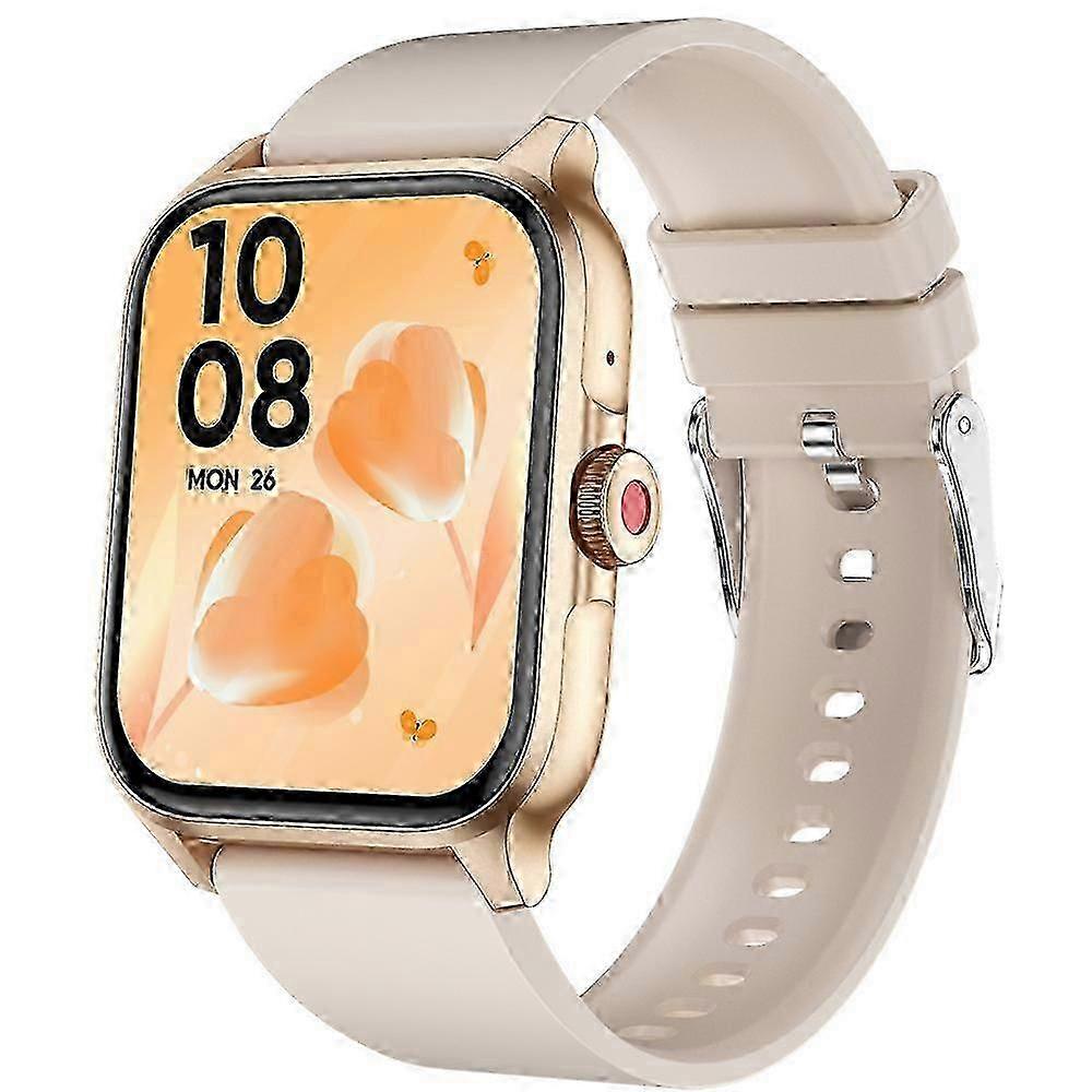 GloryFit 1.85" IP68 Waterproof Smartwatch with Phone Calls, Heart Rate & Sleep Tracking