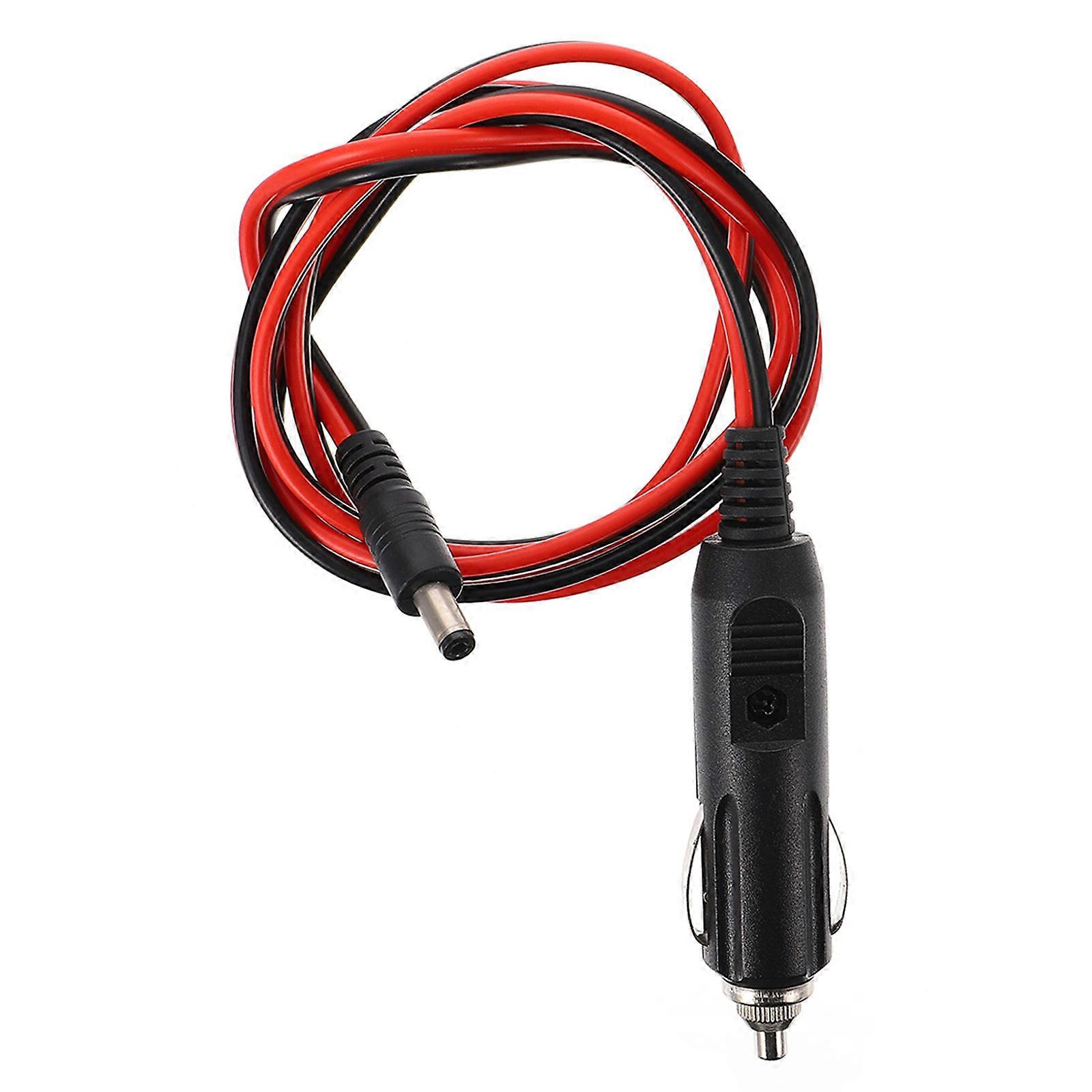 Lighter Splitter Car Adapter Durable DC Power Converter Compact Lightweight Extension Cord for Vehicle Use