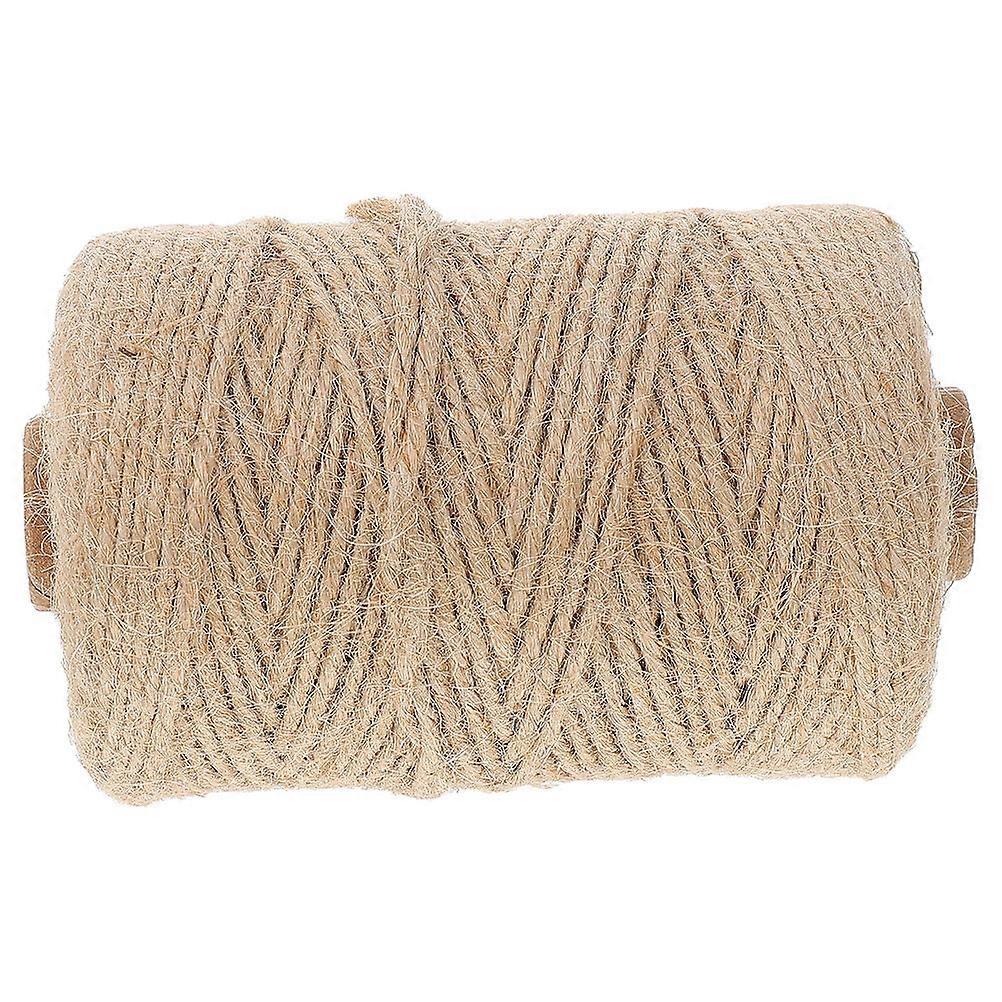 Craft String Twine Natural Material Round Shape 100m Length Ideal For Wedding Party 1Pack