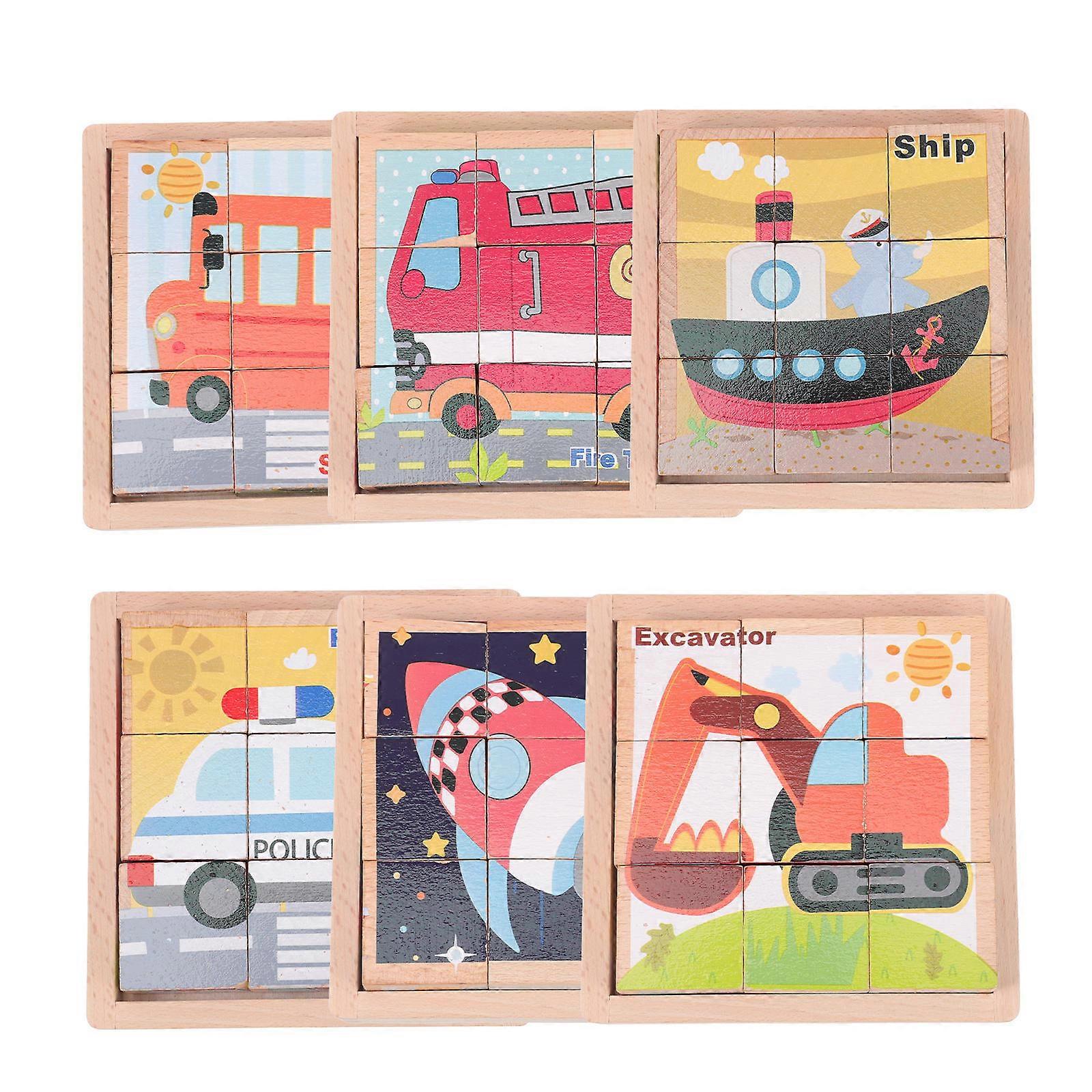 Brain Teaser Puzzles For Kids 1 Set Early Education Jigsaw Puzzle Educational Skill Development