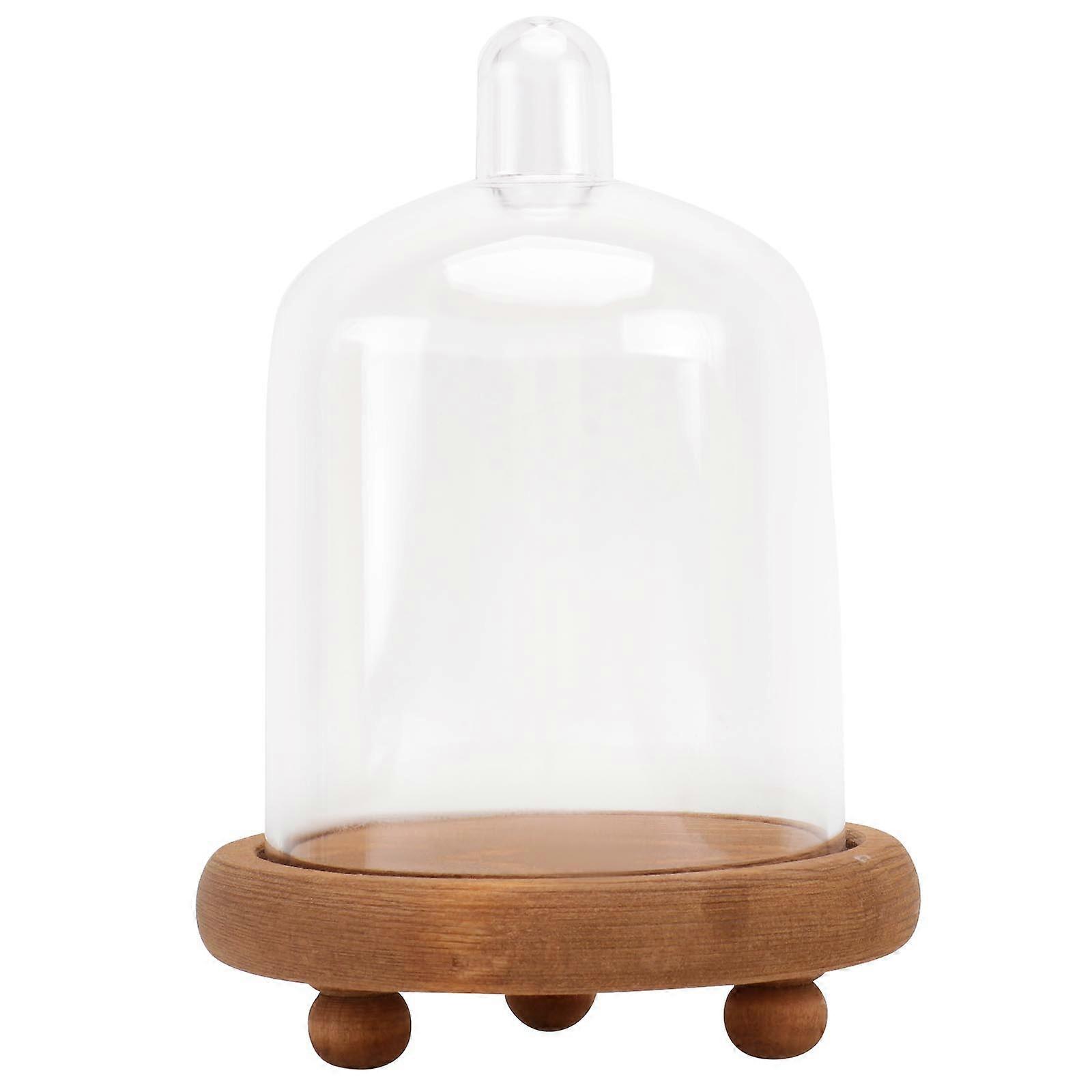 Decorative Bell Jar Container For Christmas And Party Decor With 1Set