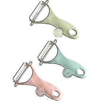 Peeler Fruit Peeler (pink Blue Green) (3pcs)
