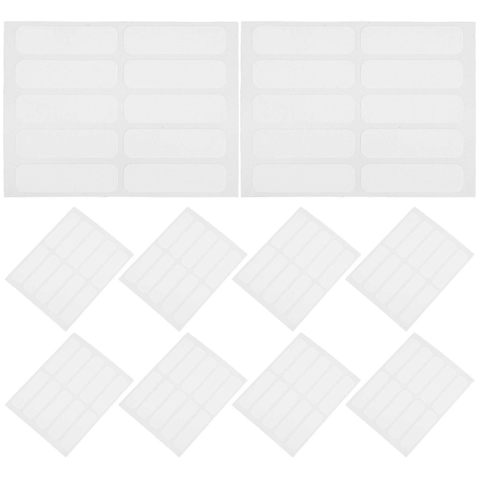 100 Pcs Fabric Labels For Clothes Washable Clothing Labels For Kids Iron On Name Tags For Clothing Writable Name Labels Laundry Stickers Labels For Nu