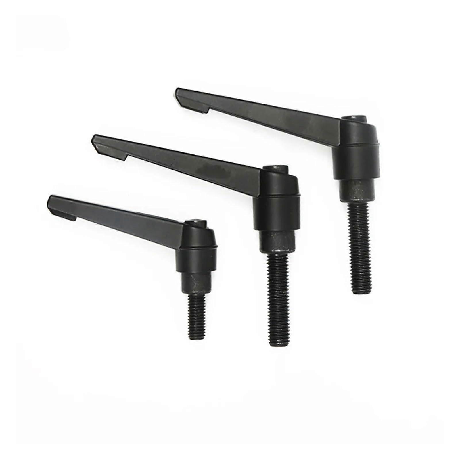 M8 M10 M12 Adjustable Locking Handle Knob with Internal External Threads and M12X25mm Bolt Nut for Machine Applications